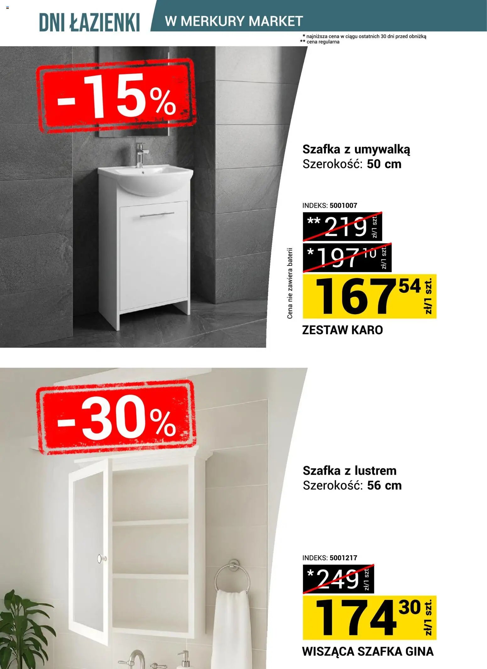 Merkury Market gazetka - Dni łazienki
