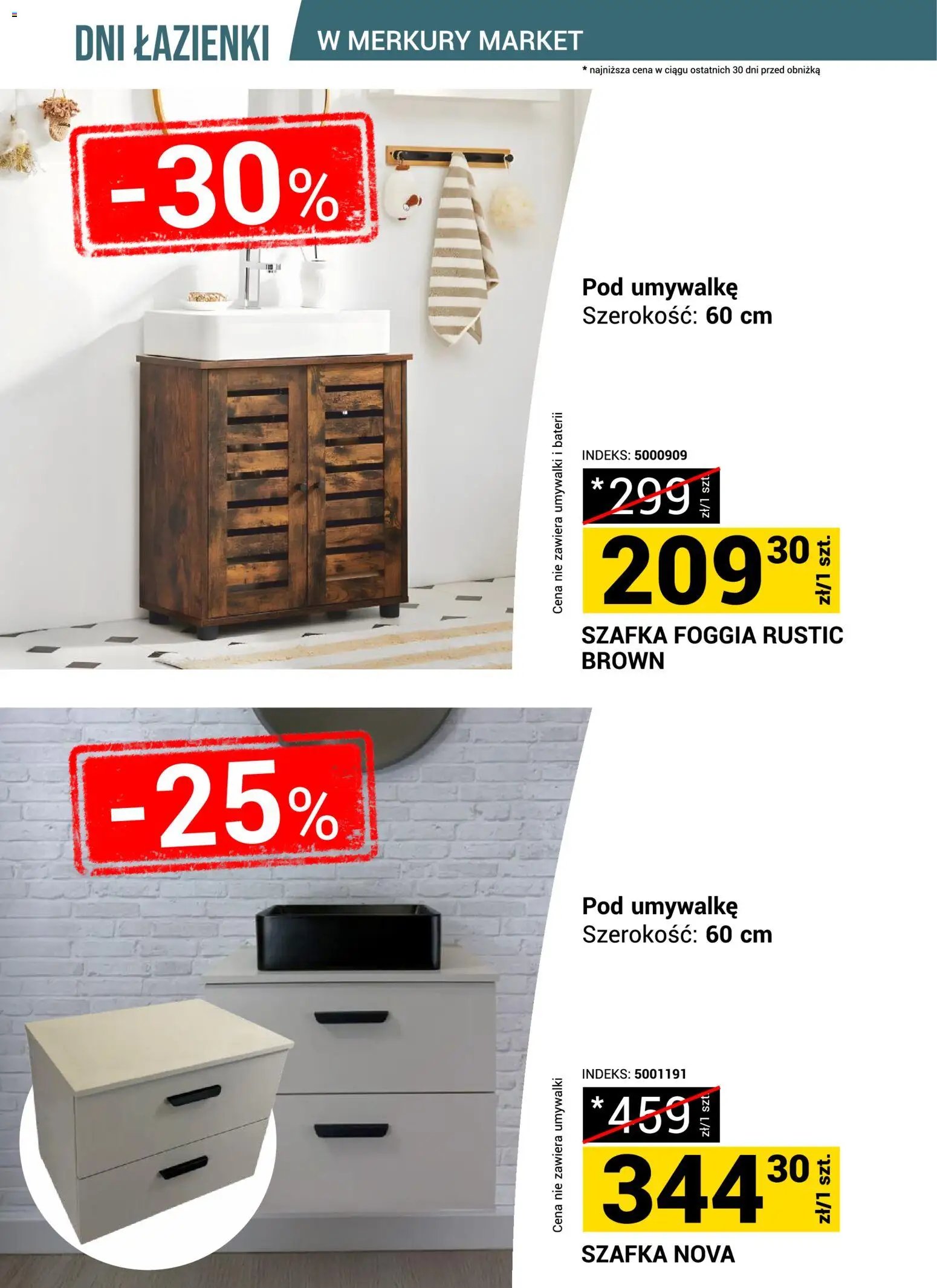 Merkury Market gazetka - Dni łazienki