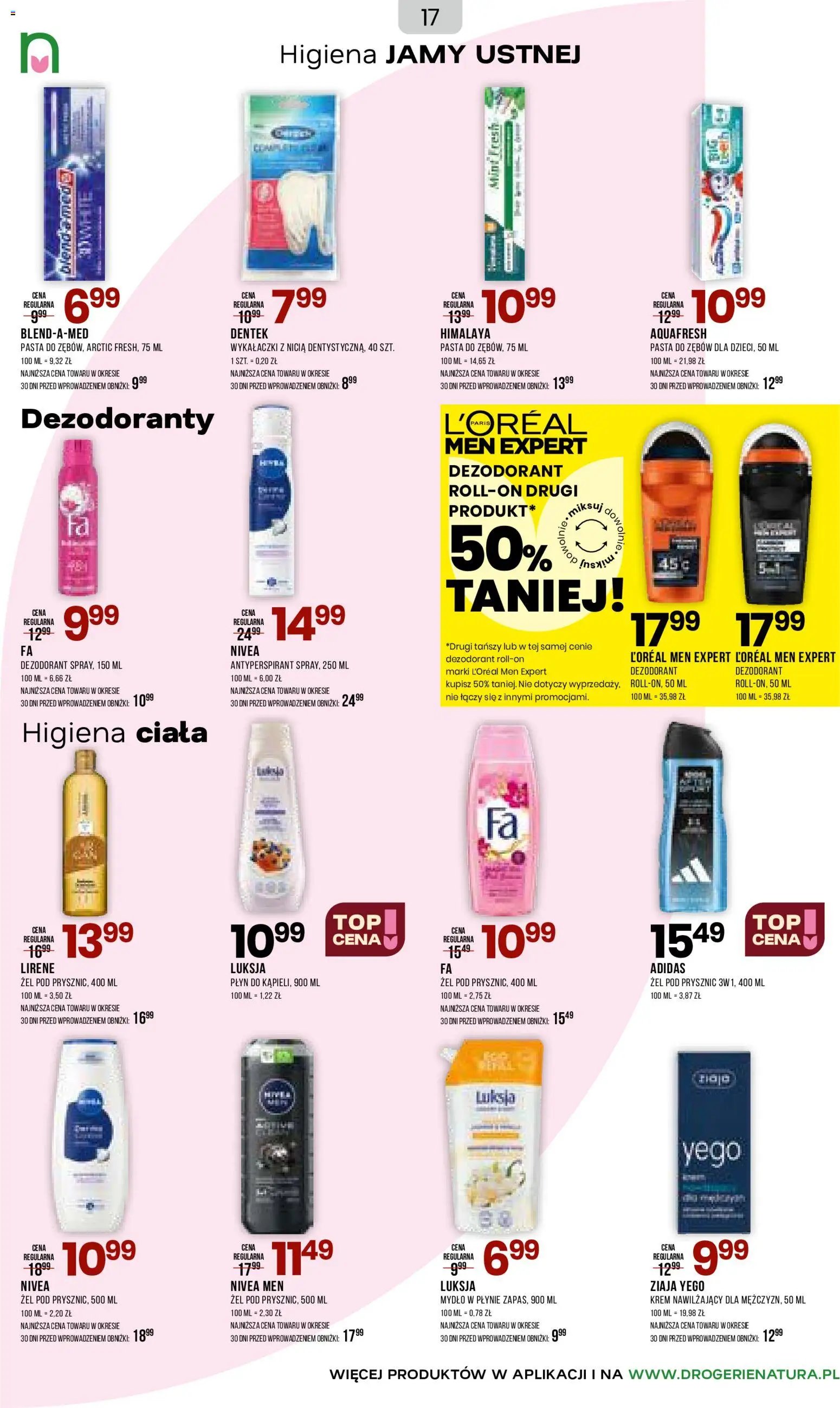 Drogerie Natura gazetka