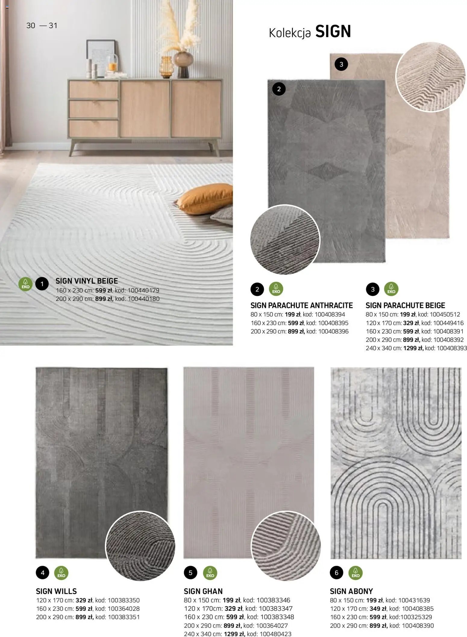 Komfort gazetka - Katalog dywanów