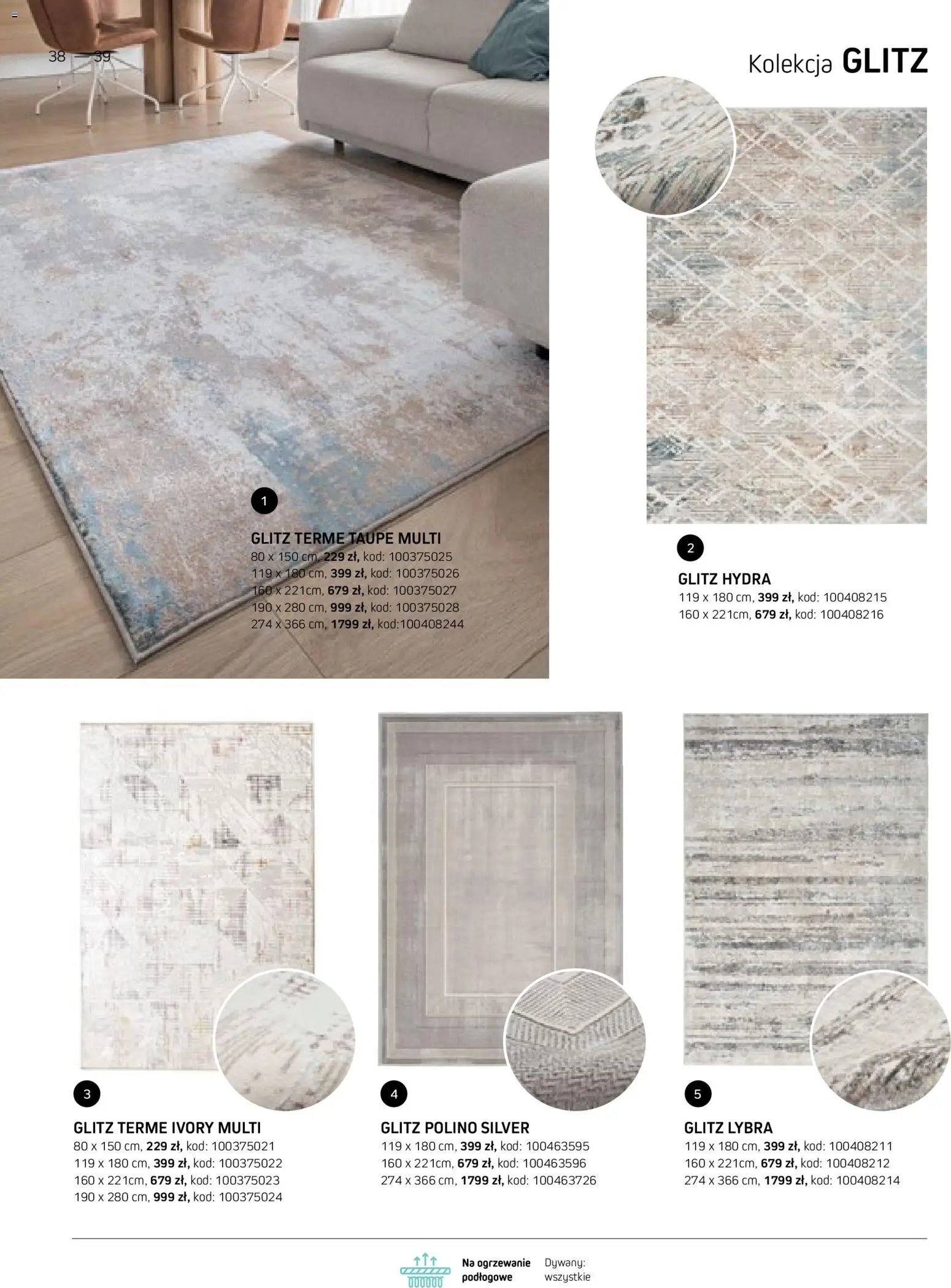 Komfort gazetka - Katalog dywanów