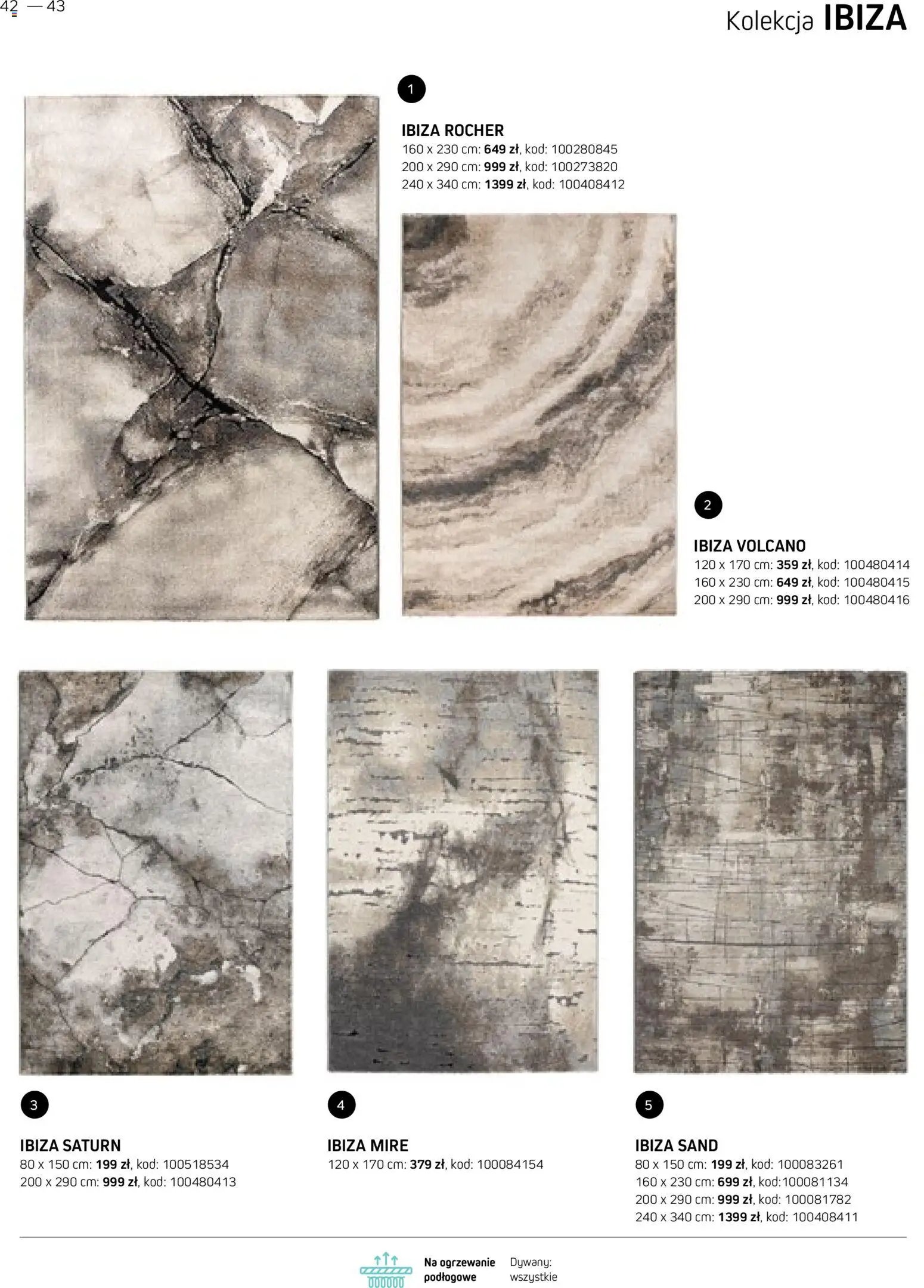 Komfort gazetka - Katalog dywanów