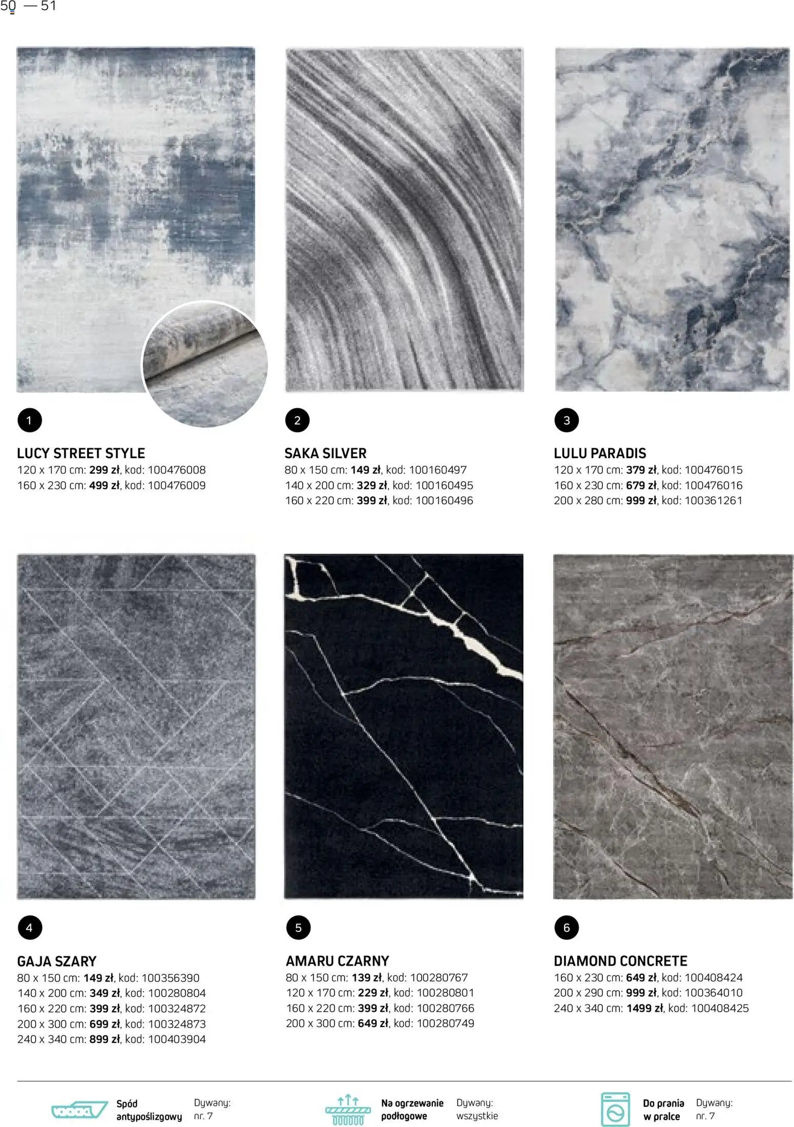Komfort gazetka - Katalog dywanów