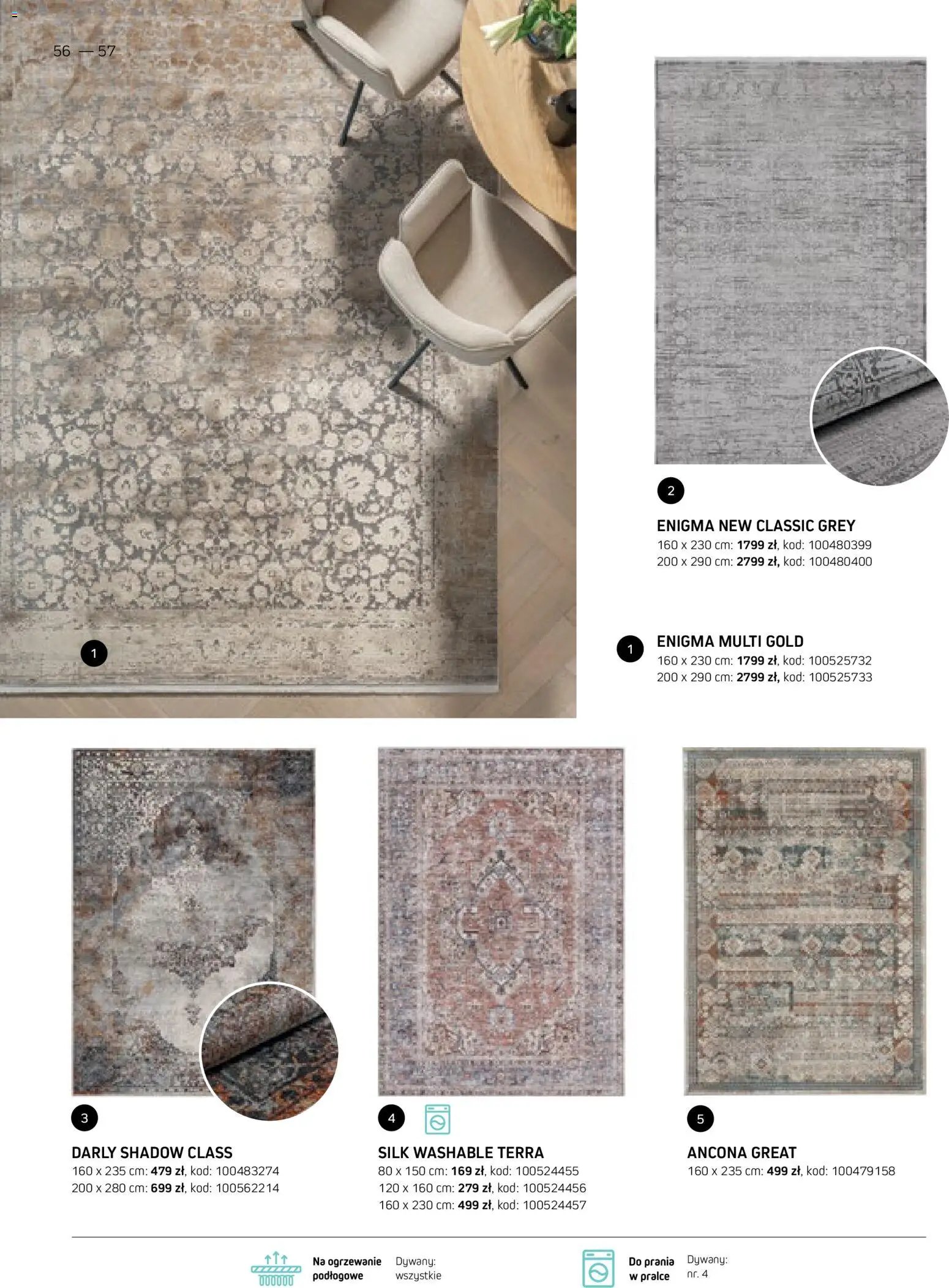 Komfort gazetka - Katalog dywanów