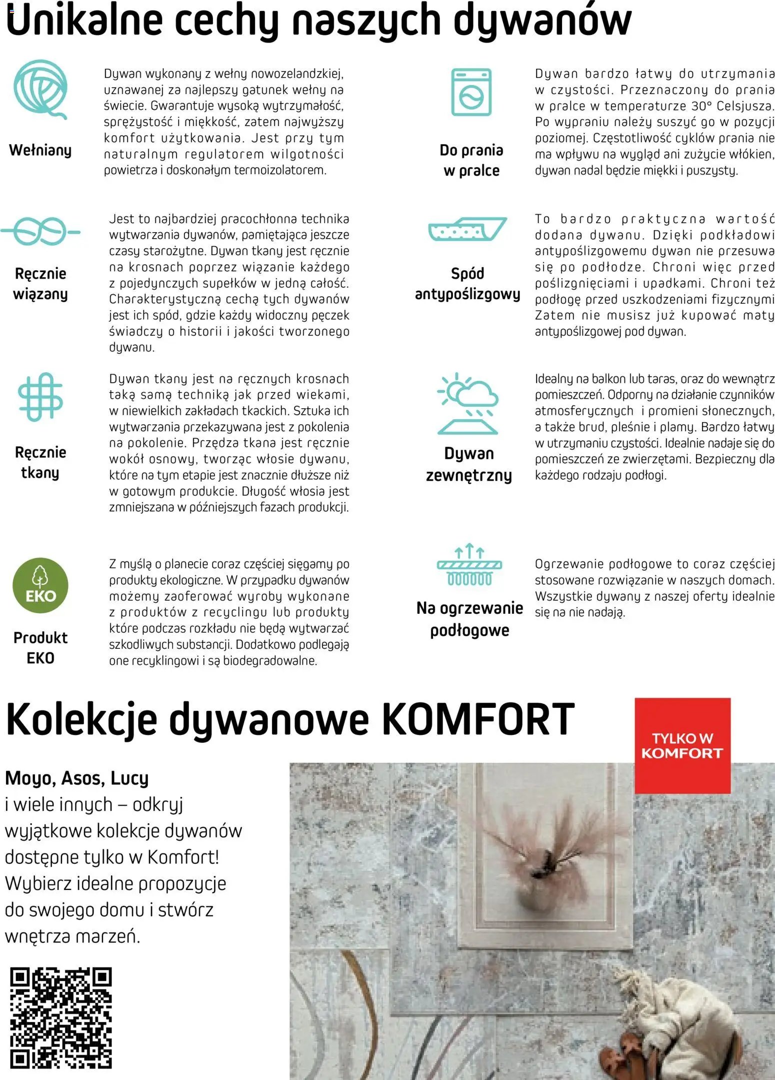 Komfort gazetka - Katalog dywanów