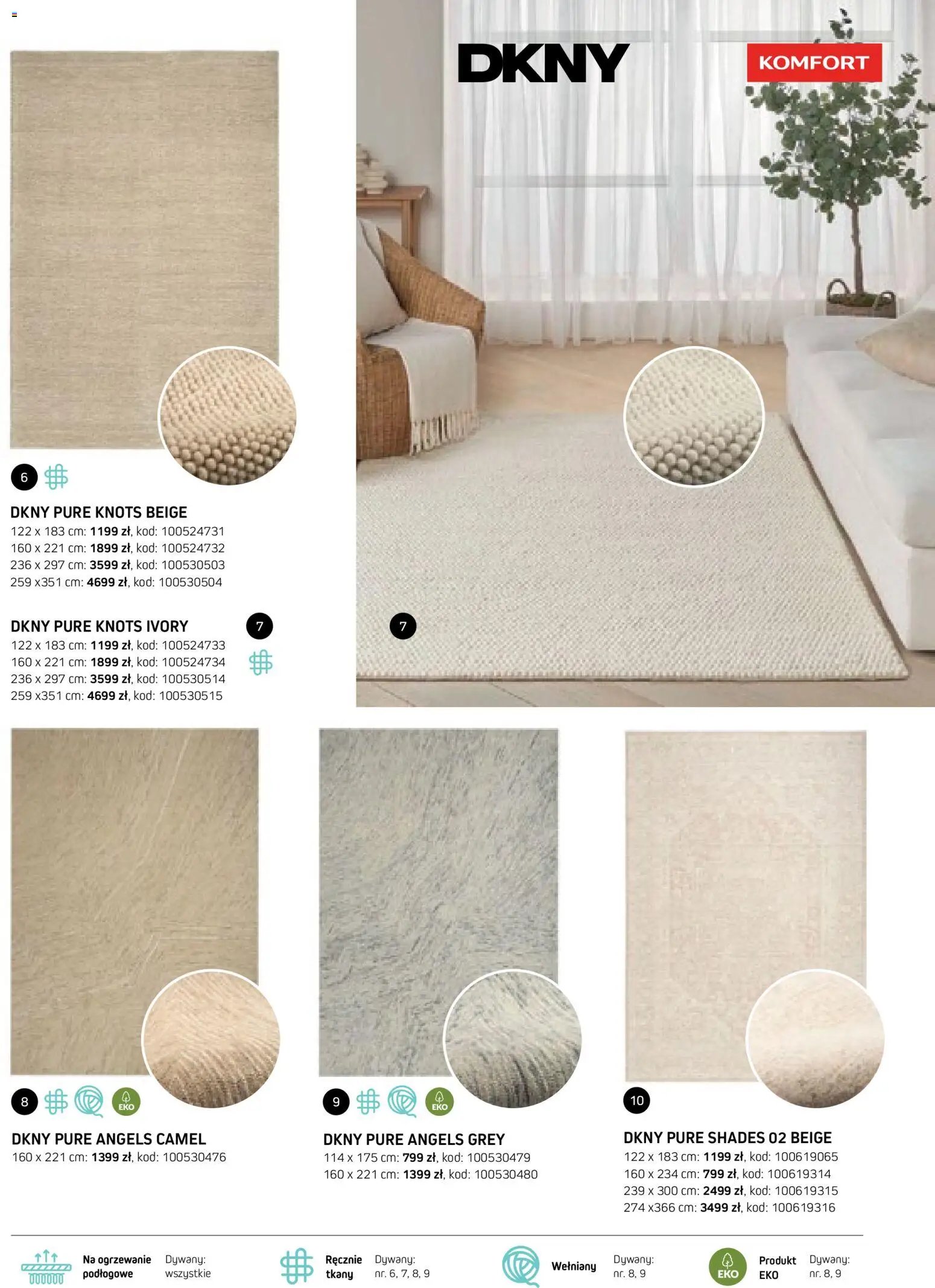 Komfort gazetka - Katalog dywanów