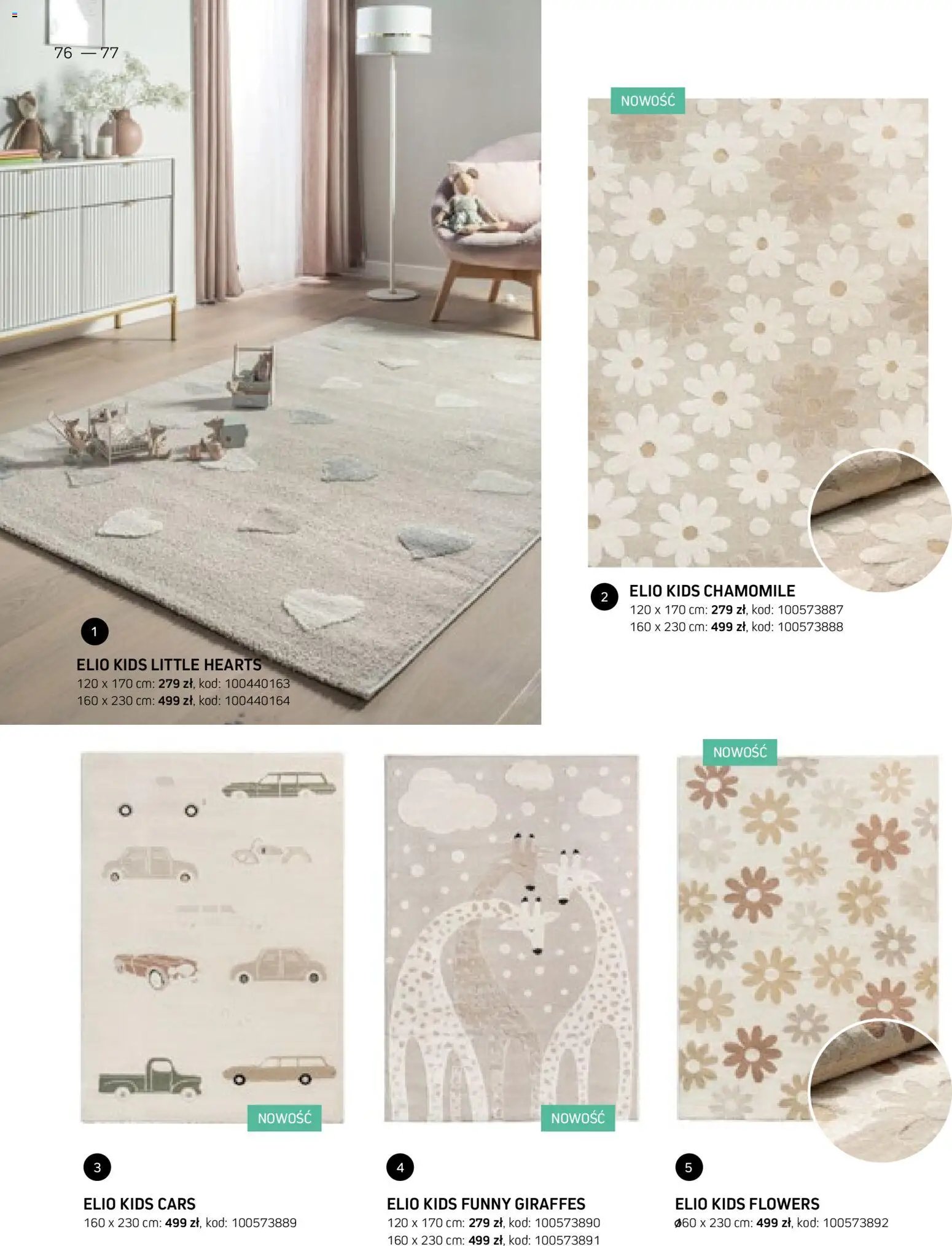 Komfort gazetka - Katalog dywanów