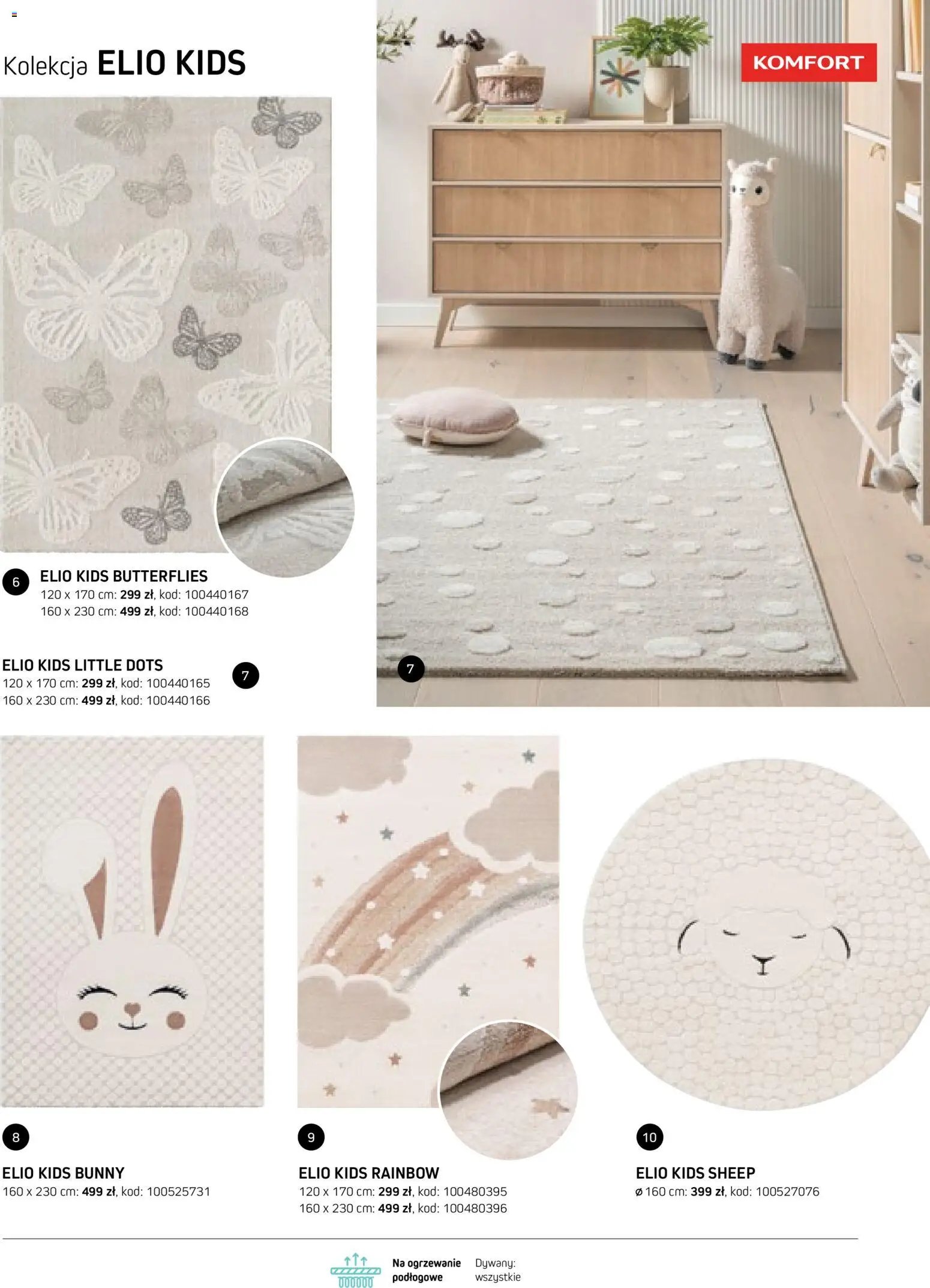 Komfort gazetka - Katalog dywanów