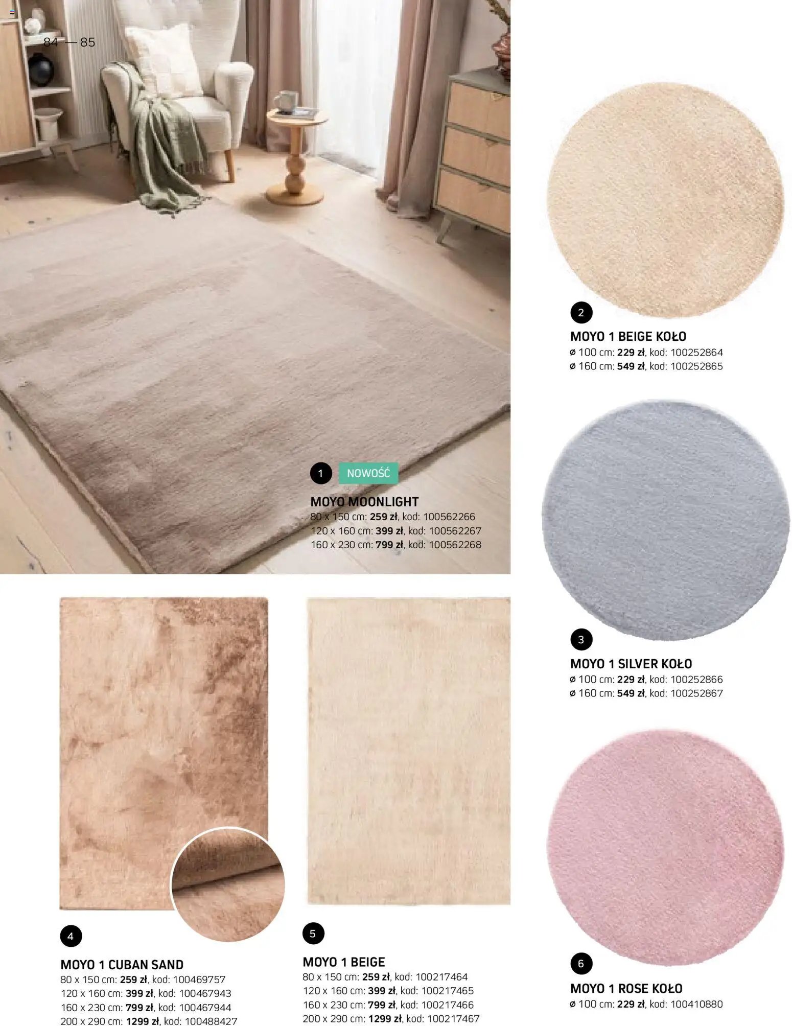 Komfort gazetka - Katalog dywanów