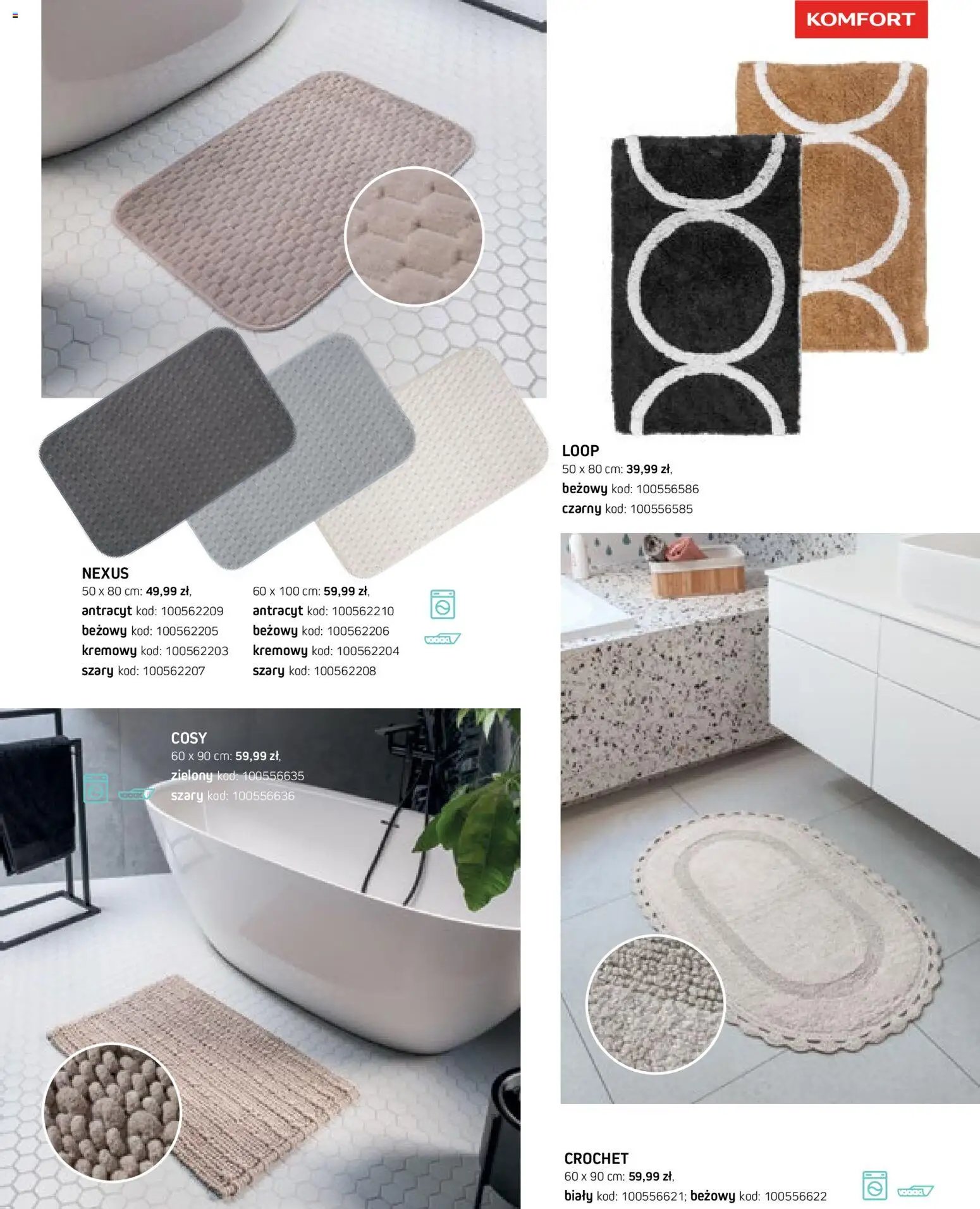 Komfort gazetka - Katalog dywanów
