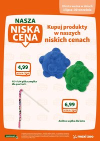 Maxi Zoo Gazetka - Nasza niska cena (2025-07-01 - 2025-09-30)