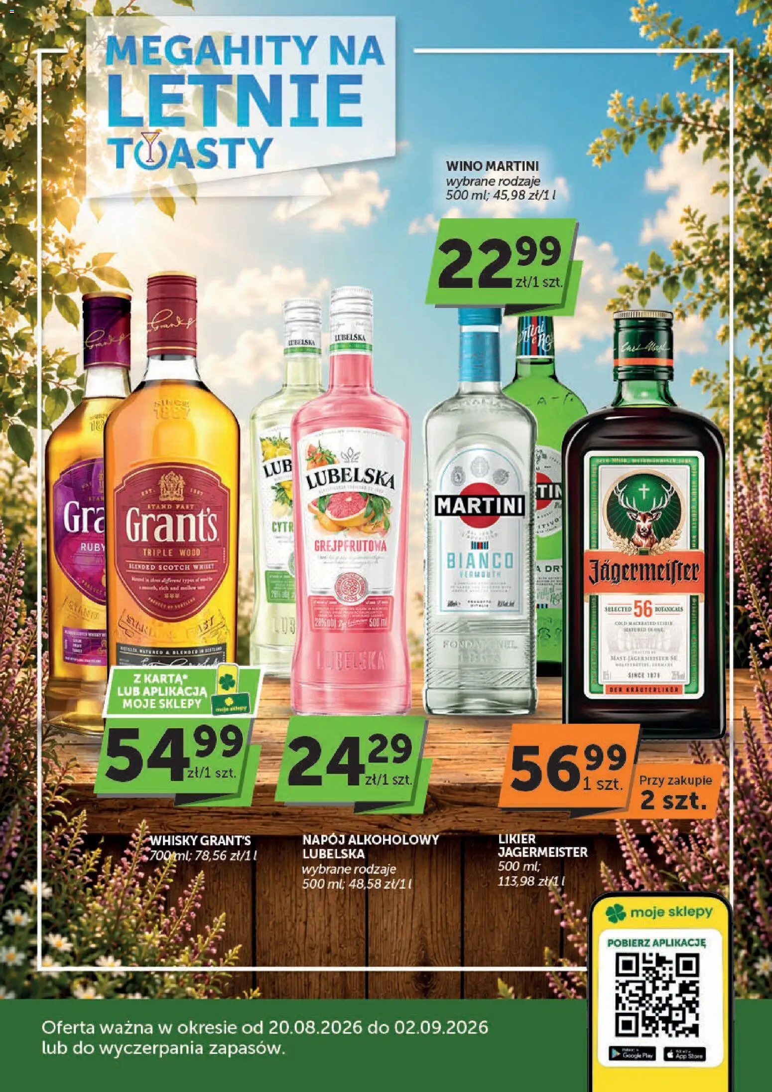 Groszek gazetka - Oferta alkoholowa
