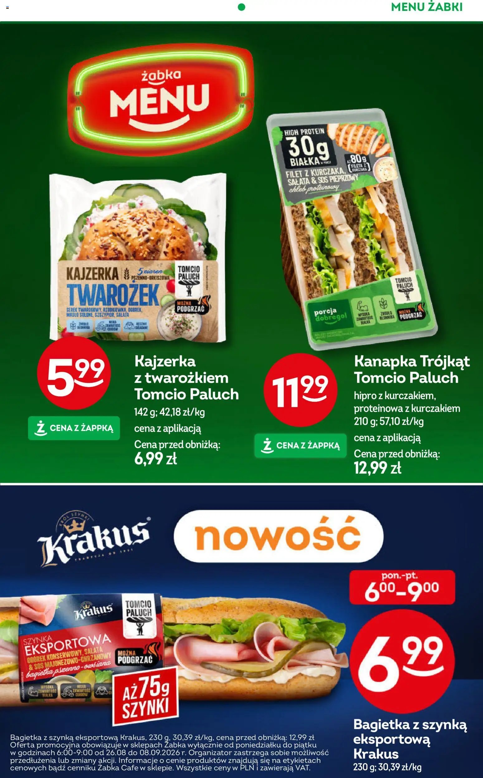 Żabka gazetka