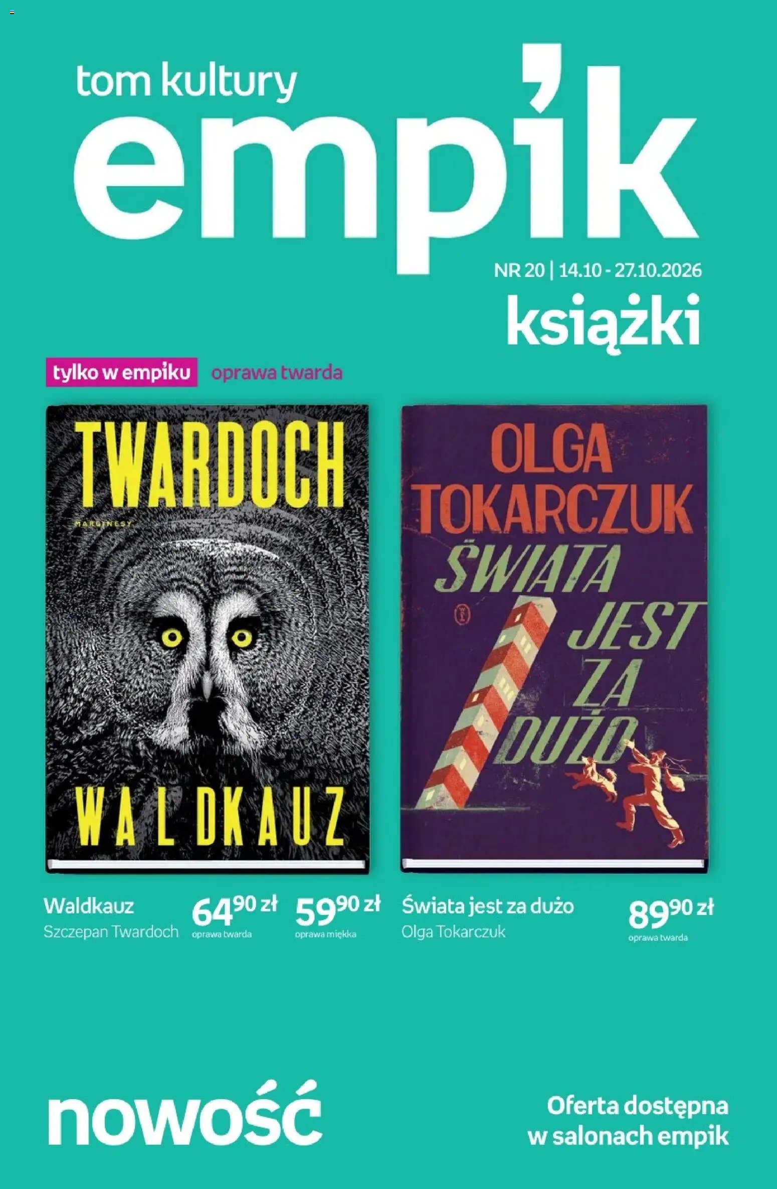 Empik promocje - Tom kultury Książki