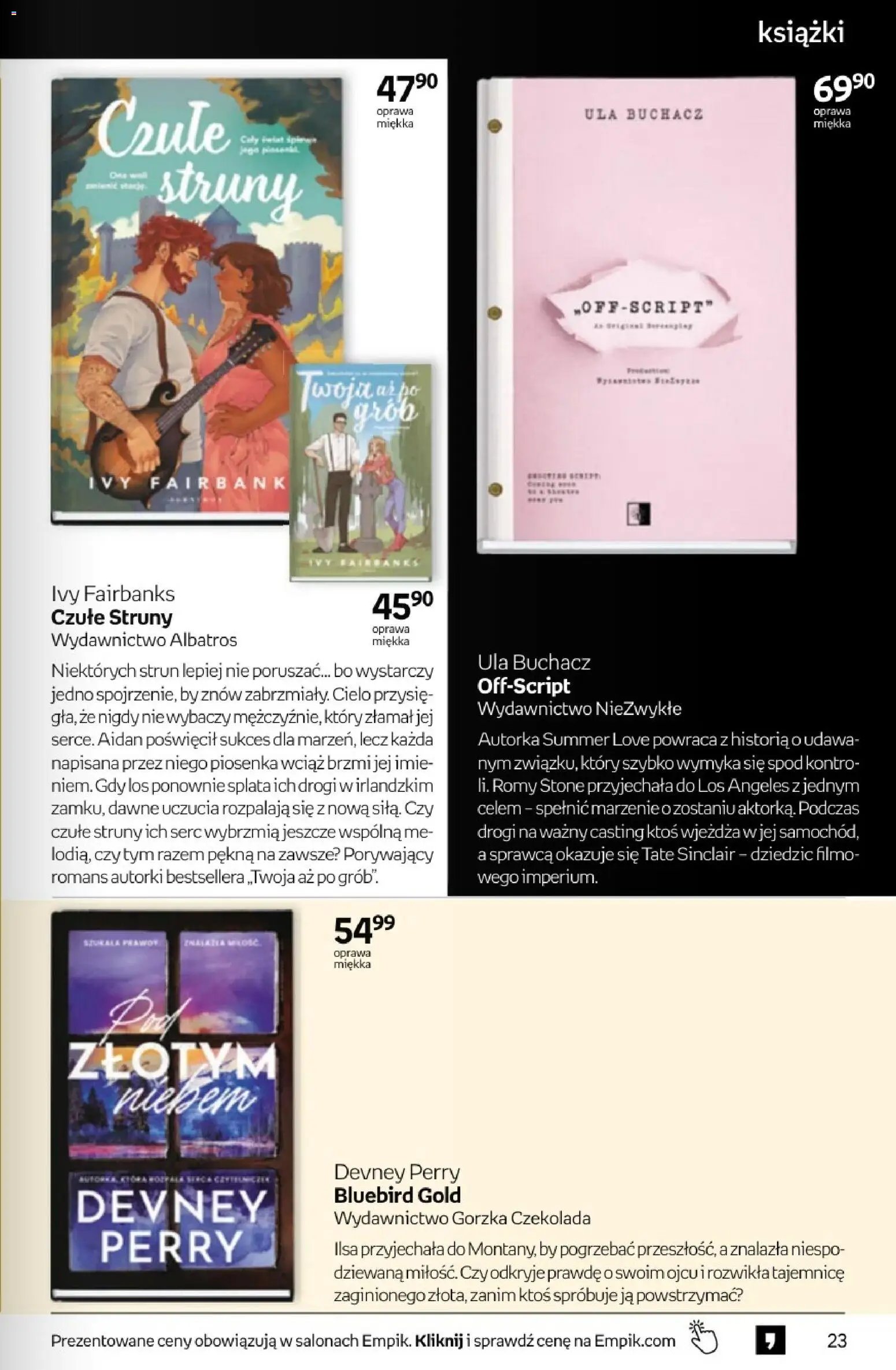 Empik promocje - Tom kultury Książki