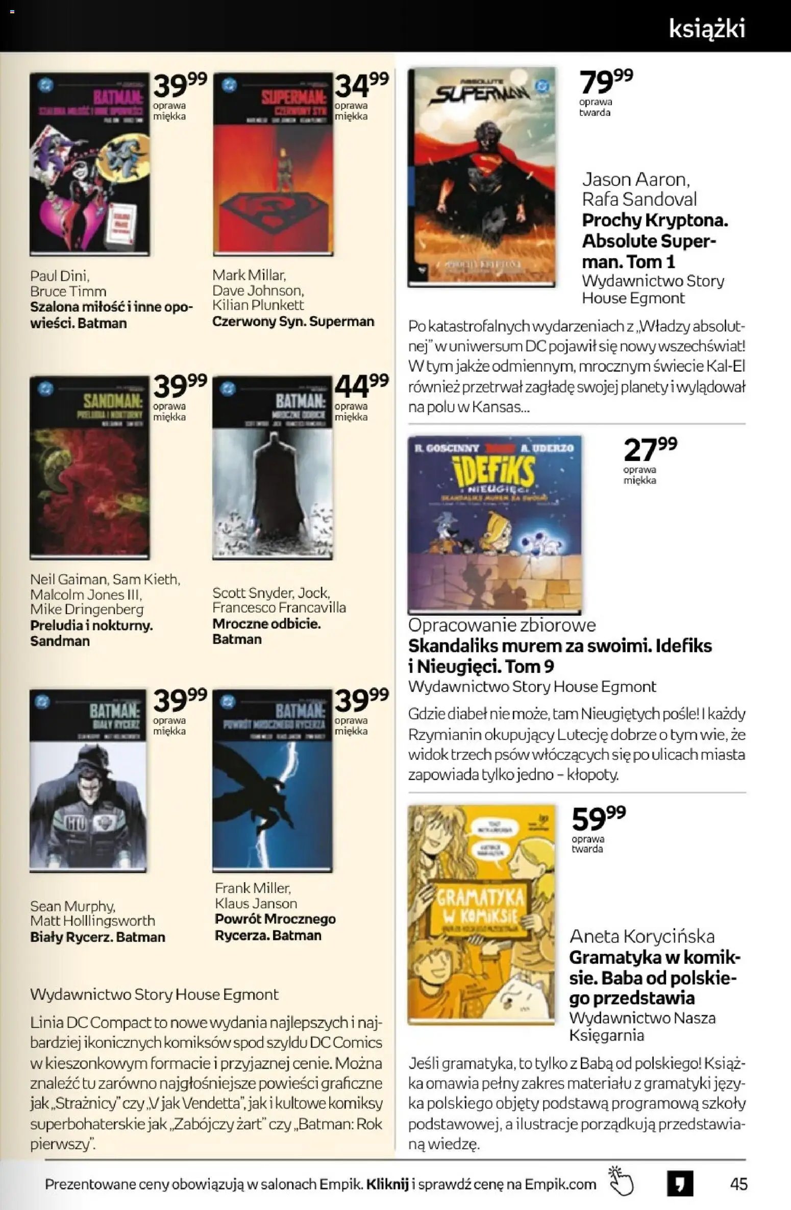 Empik promocje - Tom kultury Książki
