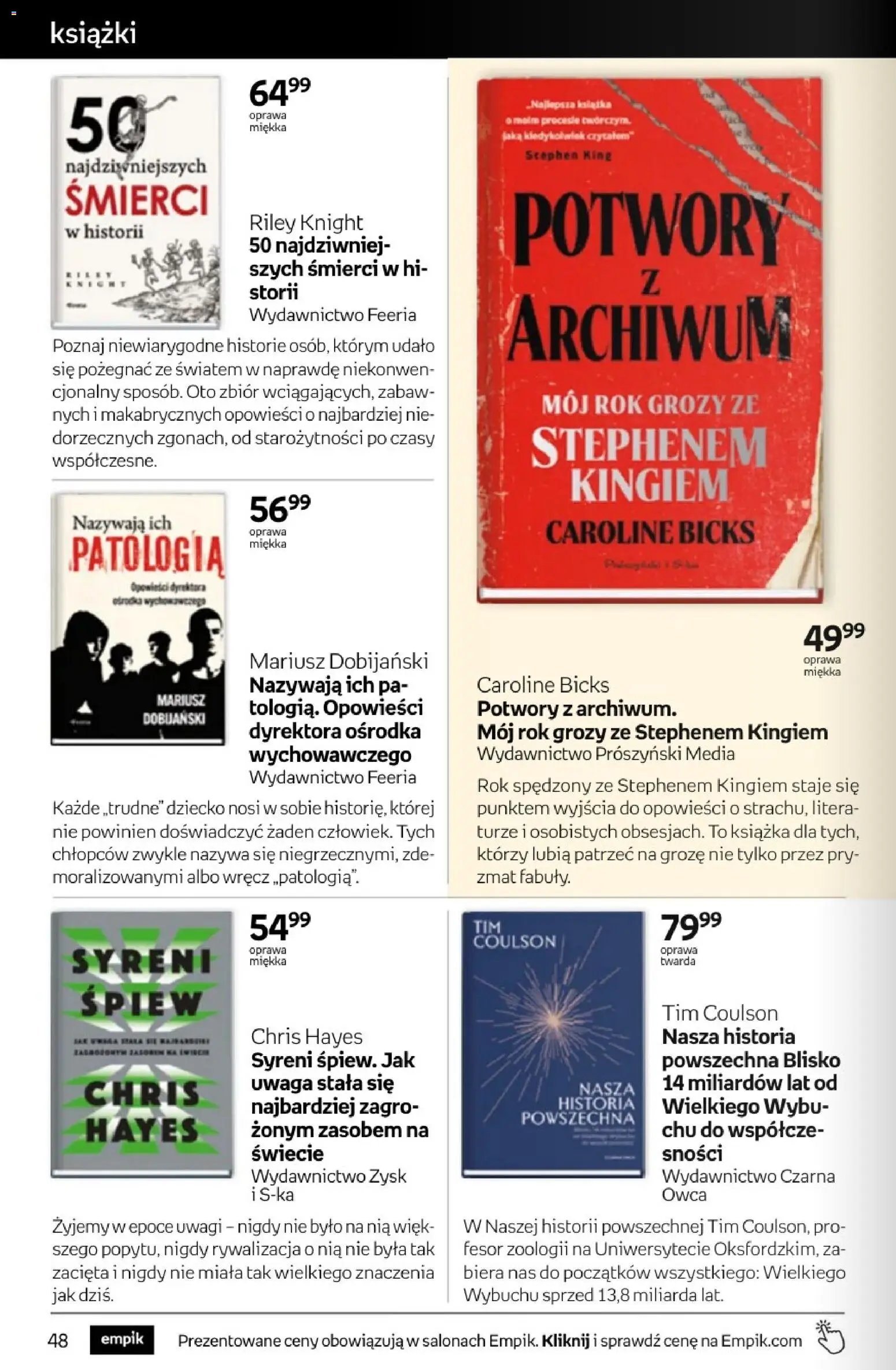 Empik promocje - Tom kultury Książki
