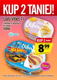 Prim Market promocja - Lody Vibes Koral (2026-04-23 - 2026-05-31)