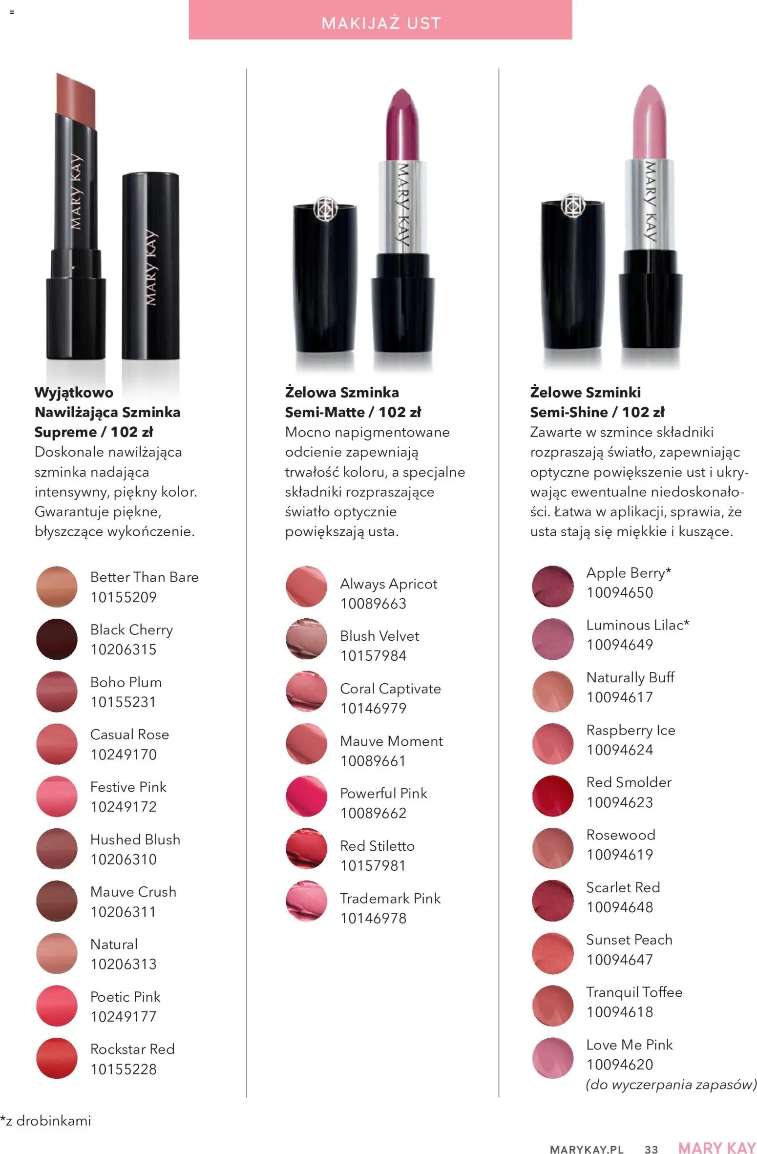 Mary Kay Katalog