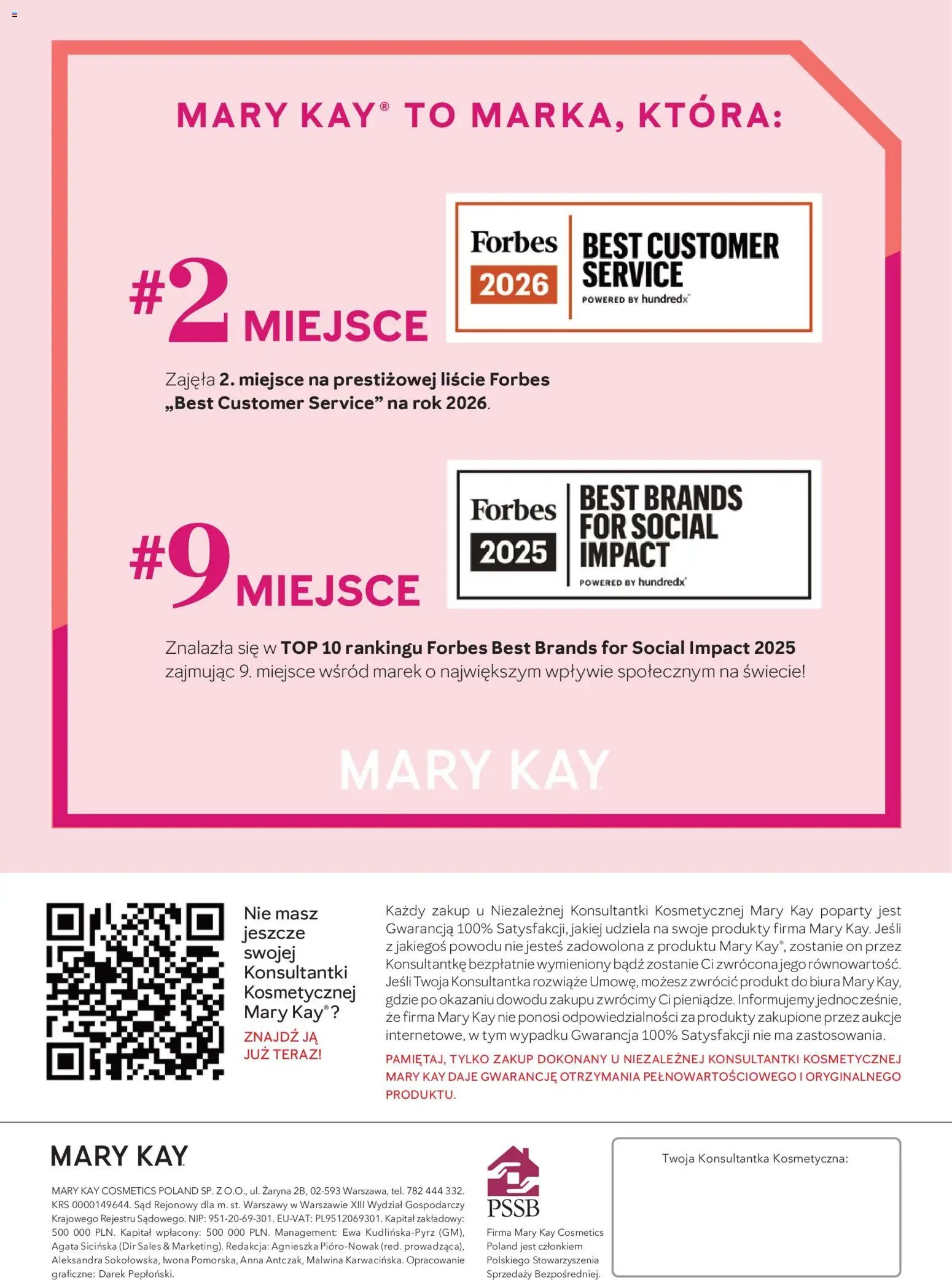 Mary Kay Katalog