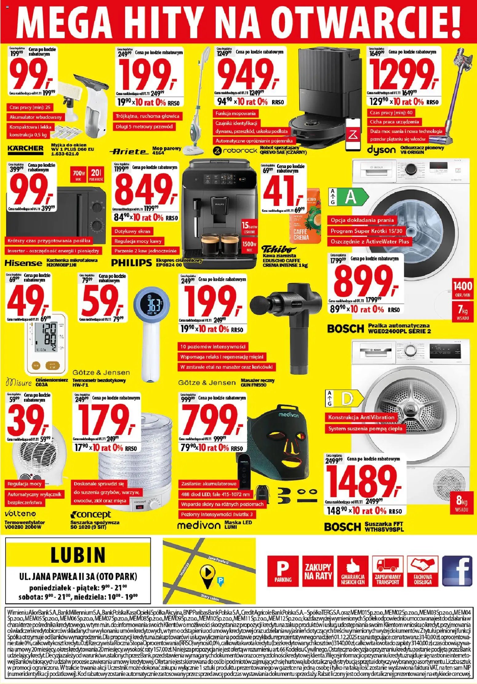 Mediaexpert promocje - Wielkie otwarcie Lubin