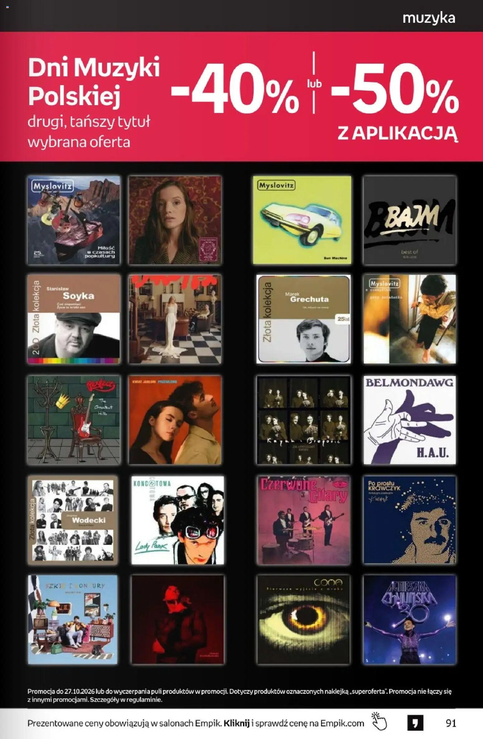 Empik promocje - Tom kultury Muzyka