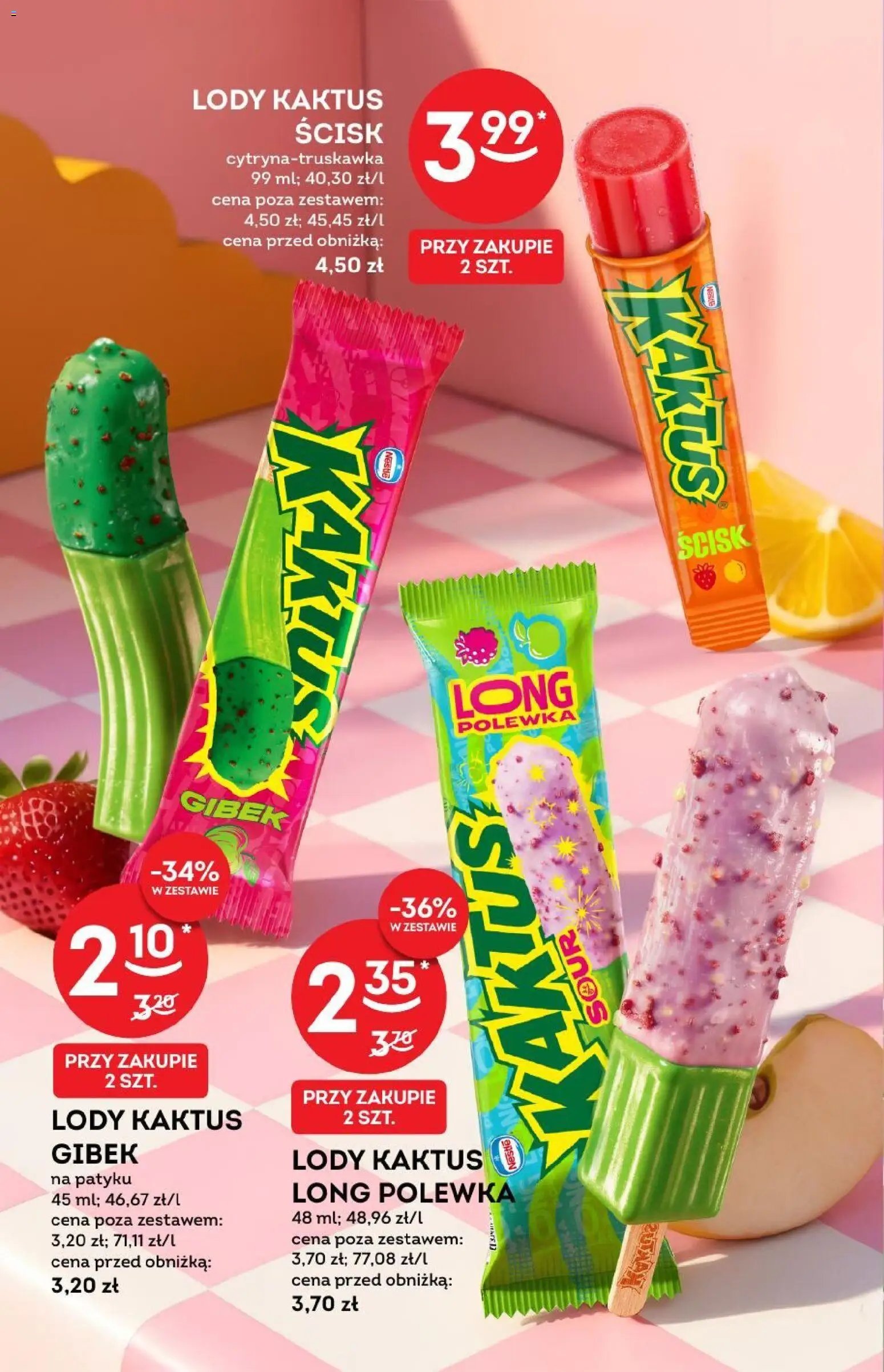 Żabka gazetka - Katalog lodowy
