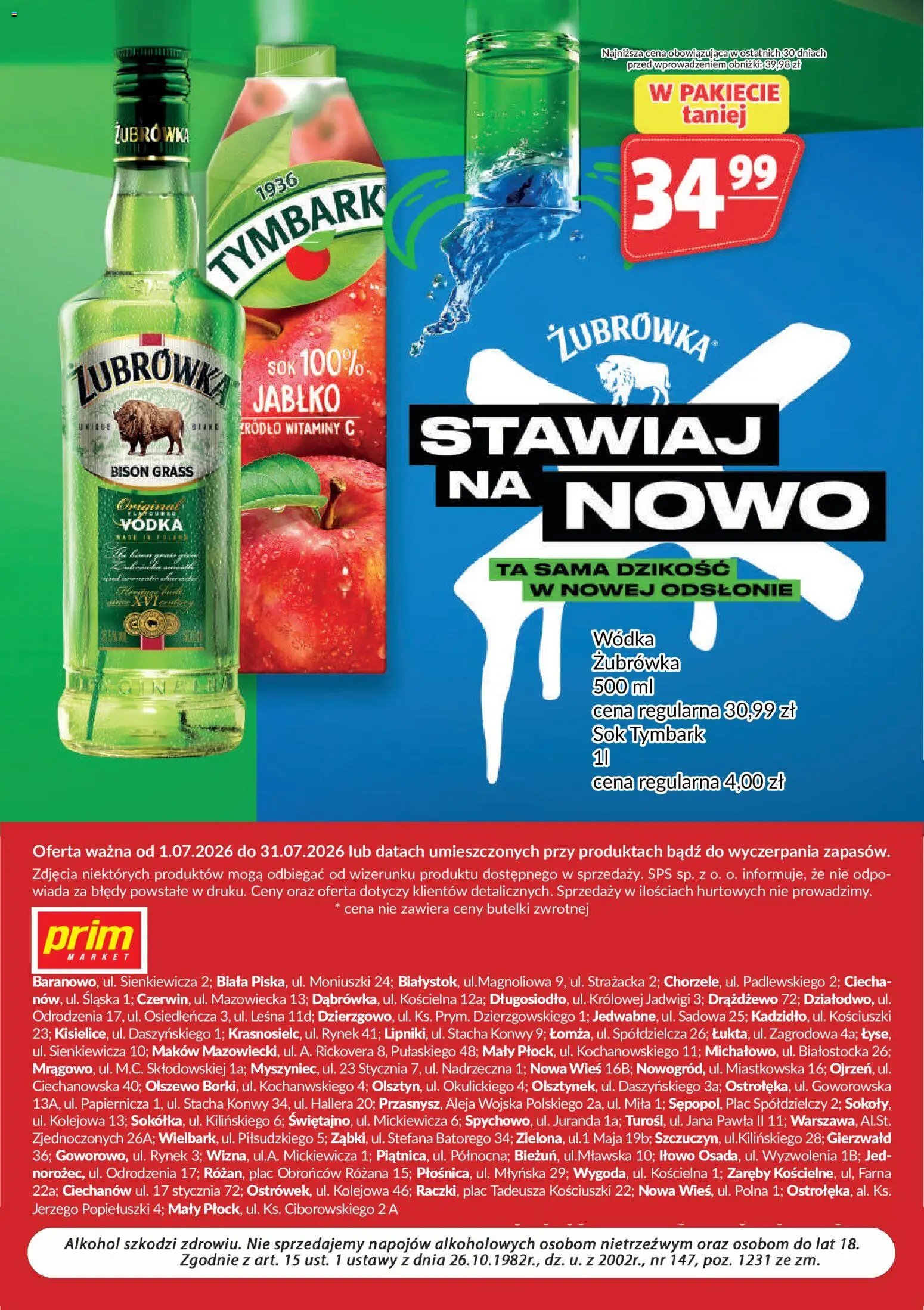 Prim Market gazetka - Oferta alkoholowa