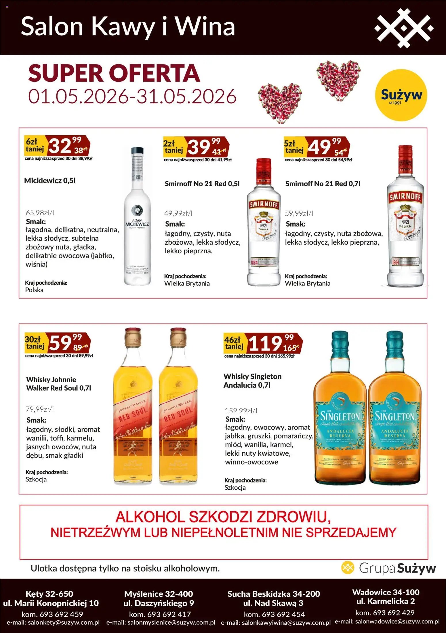 Sużyw gazetka - Salon kawy i wina