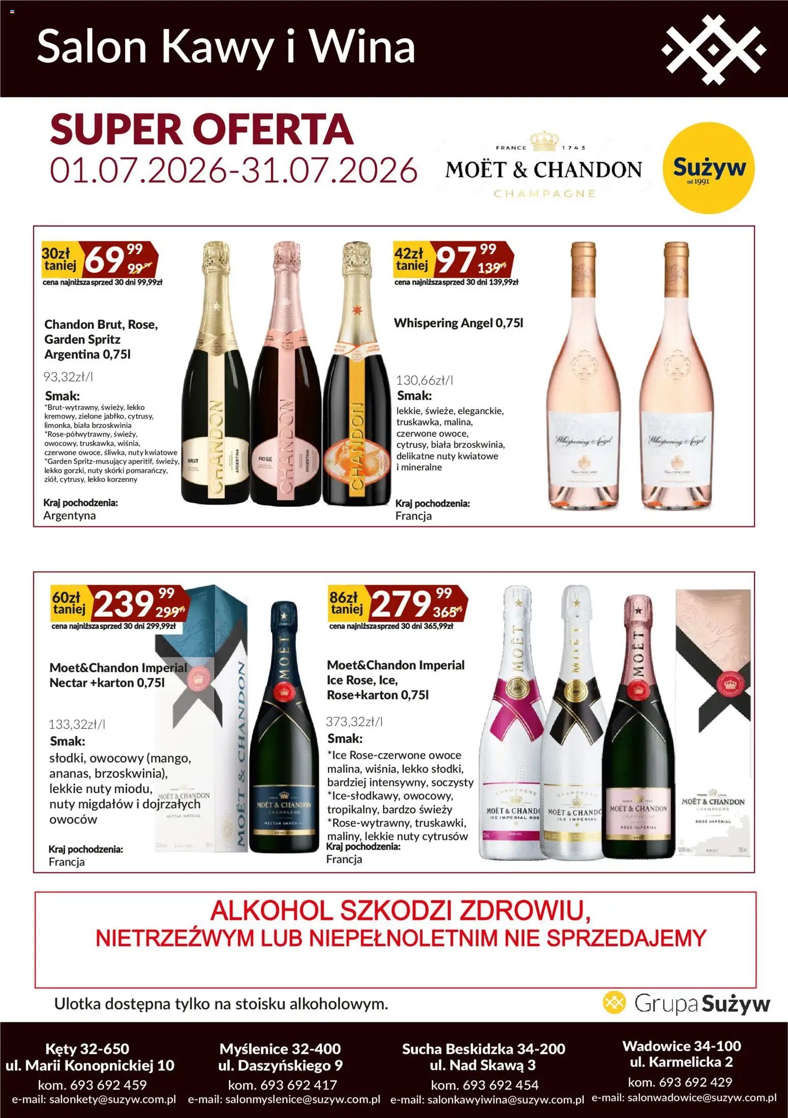 Sużyw gazetka - Salon kawy i wina