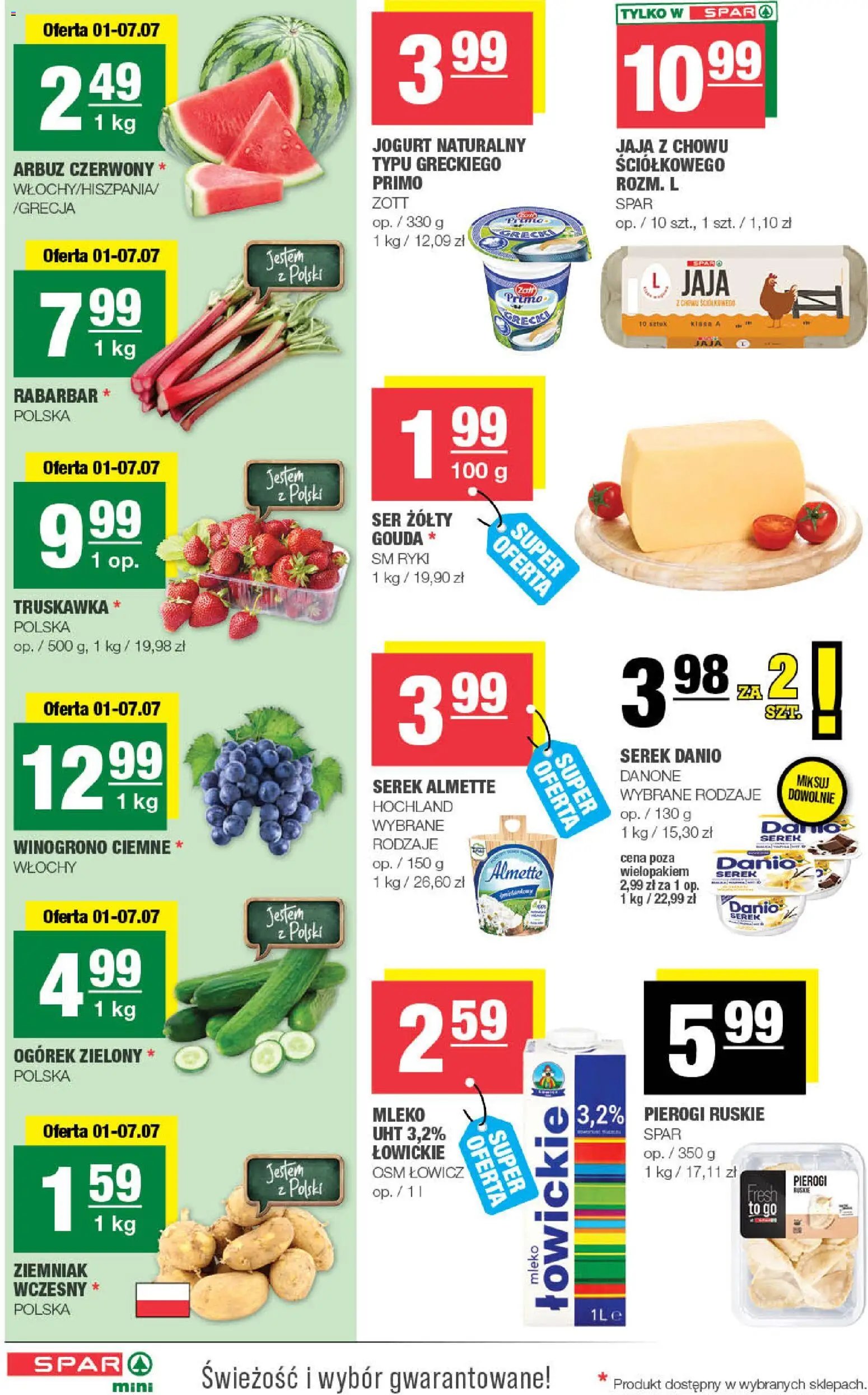 Spar gazetka - Mini