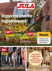 Jula gazetka - Rozpocznij jesienne majsterkowanie