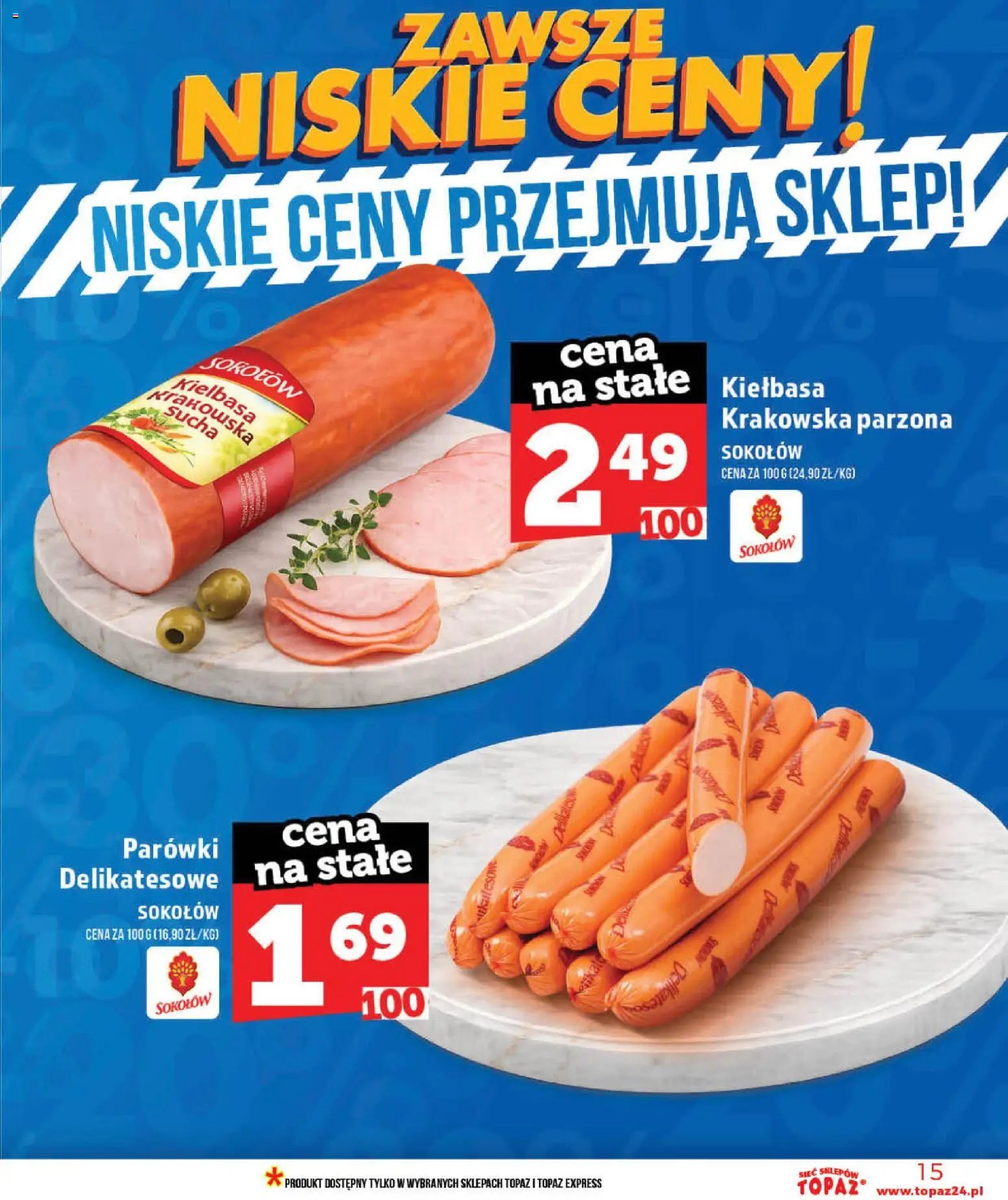 Topaz gazetka - Ceny małe na stałe
