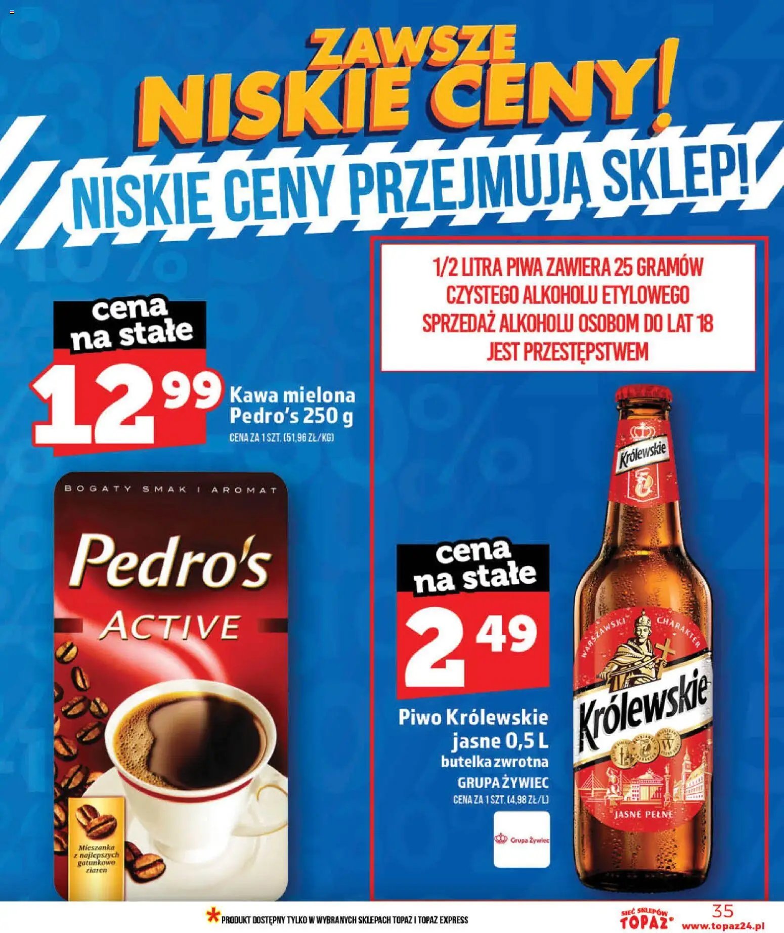 Topaz gazetka - Ceny małe na stałe