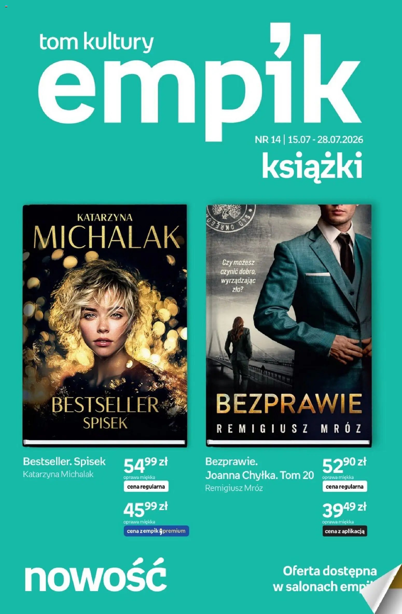 Empik promocje - Tom kultury Książki