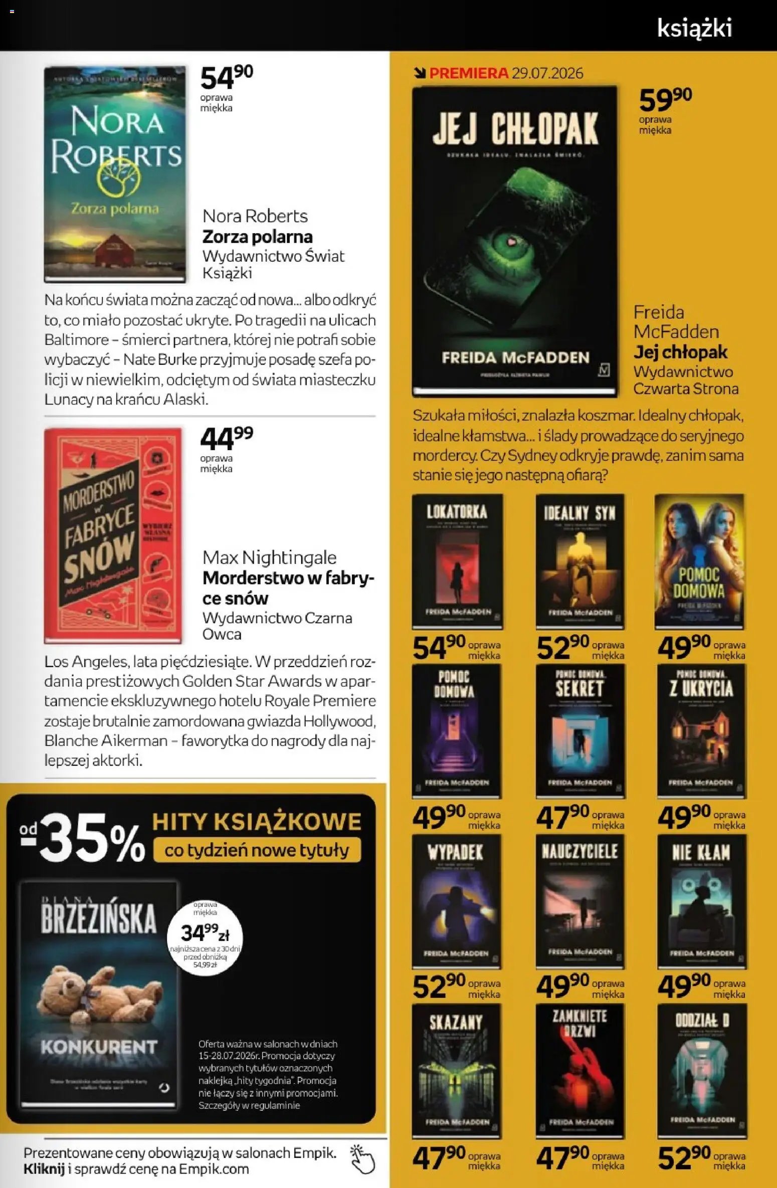 Empik promocje - Tom kultury Książki