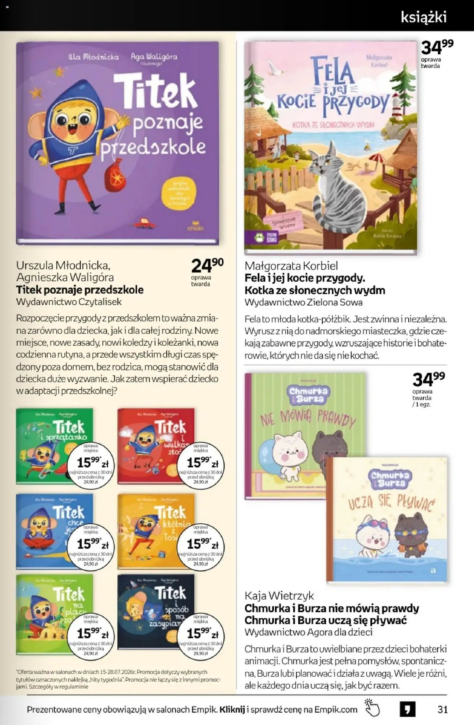 Empik promocje - Tom kultury Książki