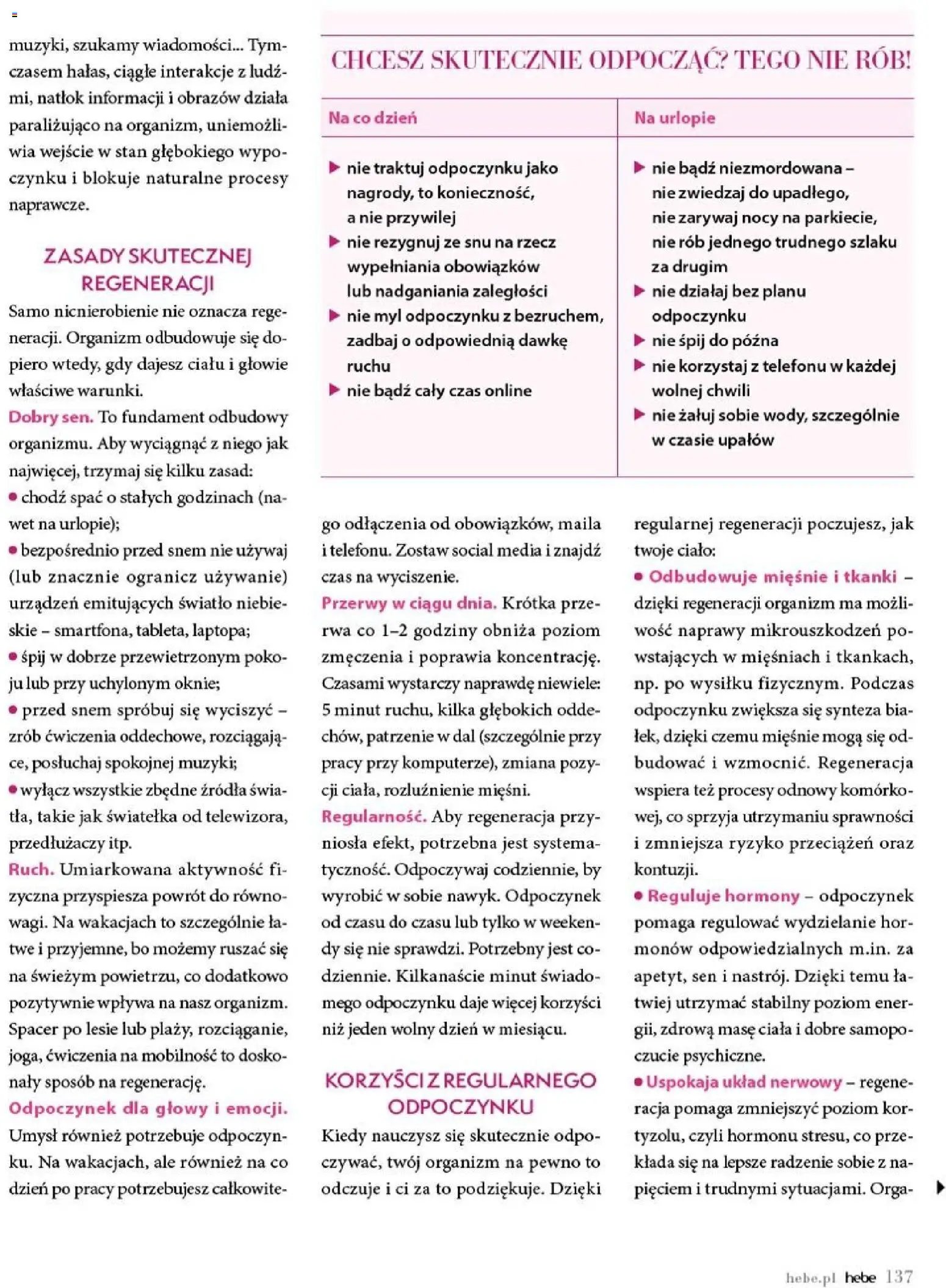 Hebe gazetka - Magazyn