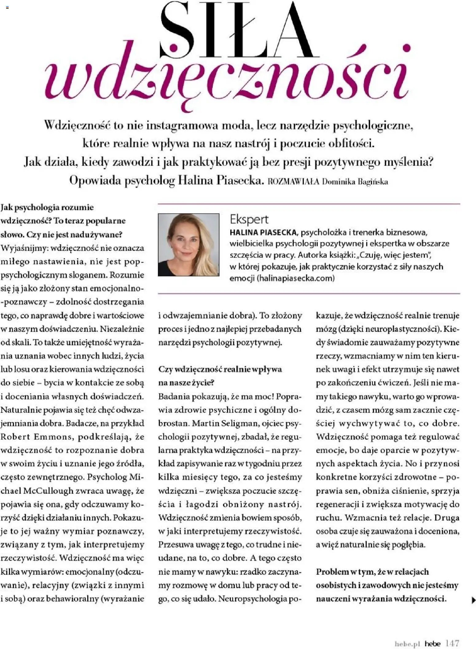 Hebe gazetka - Magazyn
