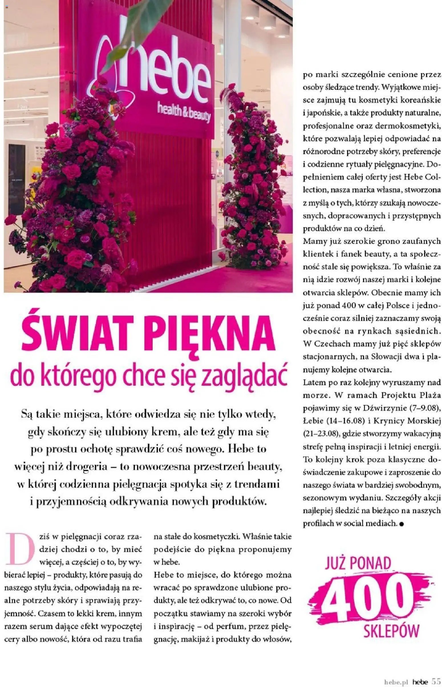 Hebe gazetka - Magazyn