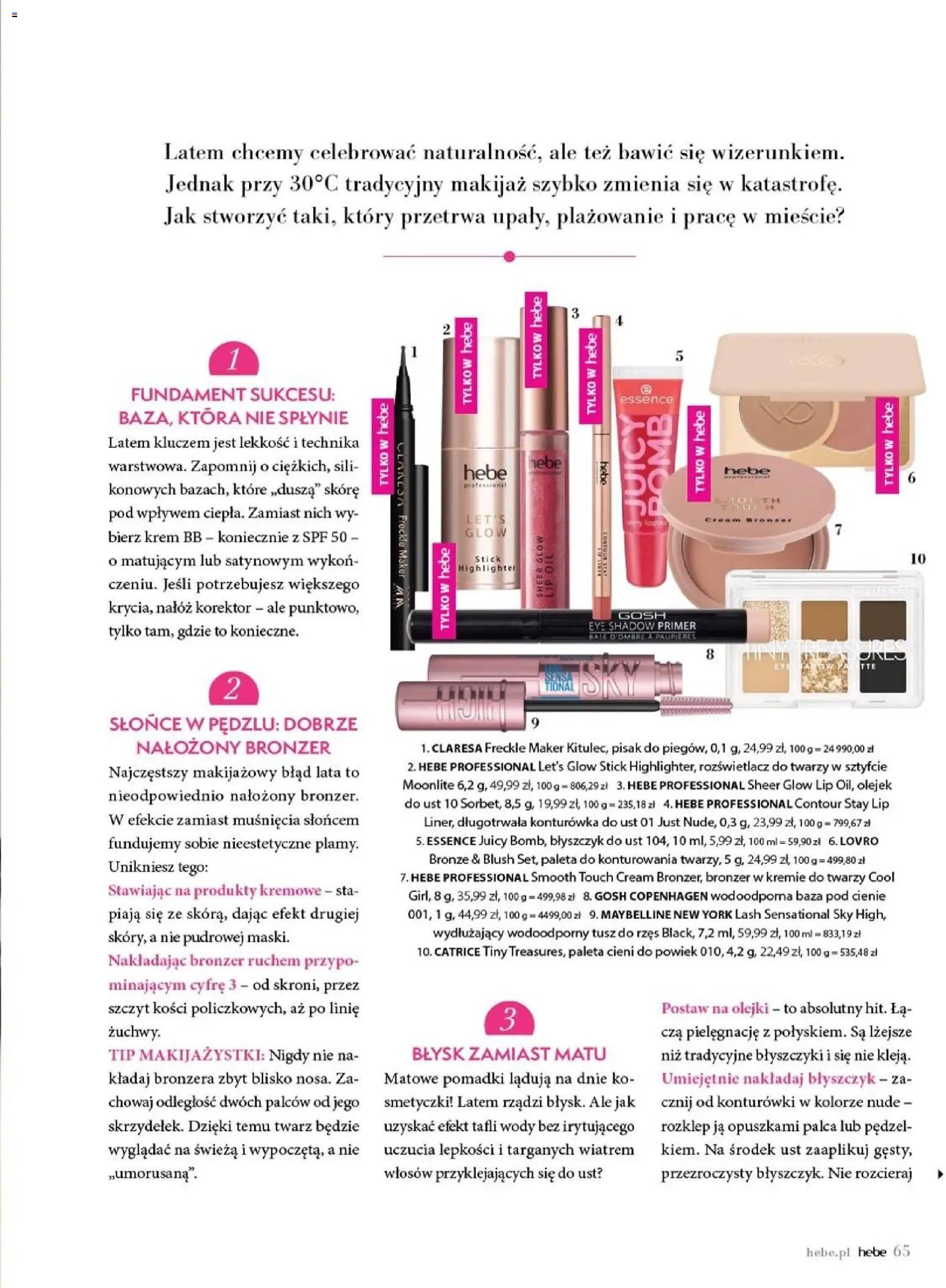 Hebe gazetka - Magazyn