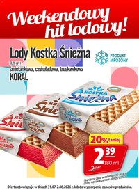 Prim Market promocja - Lody Kostka Śnieżna Koral