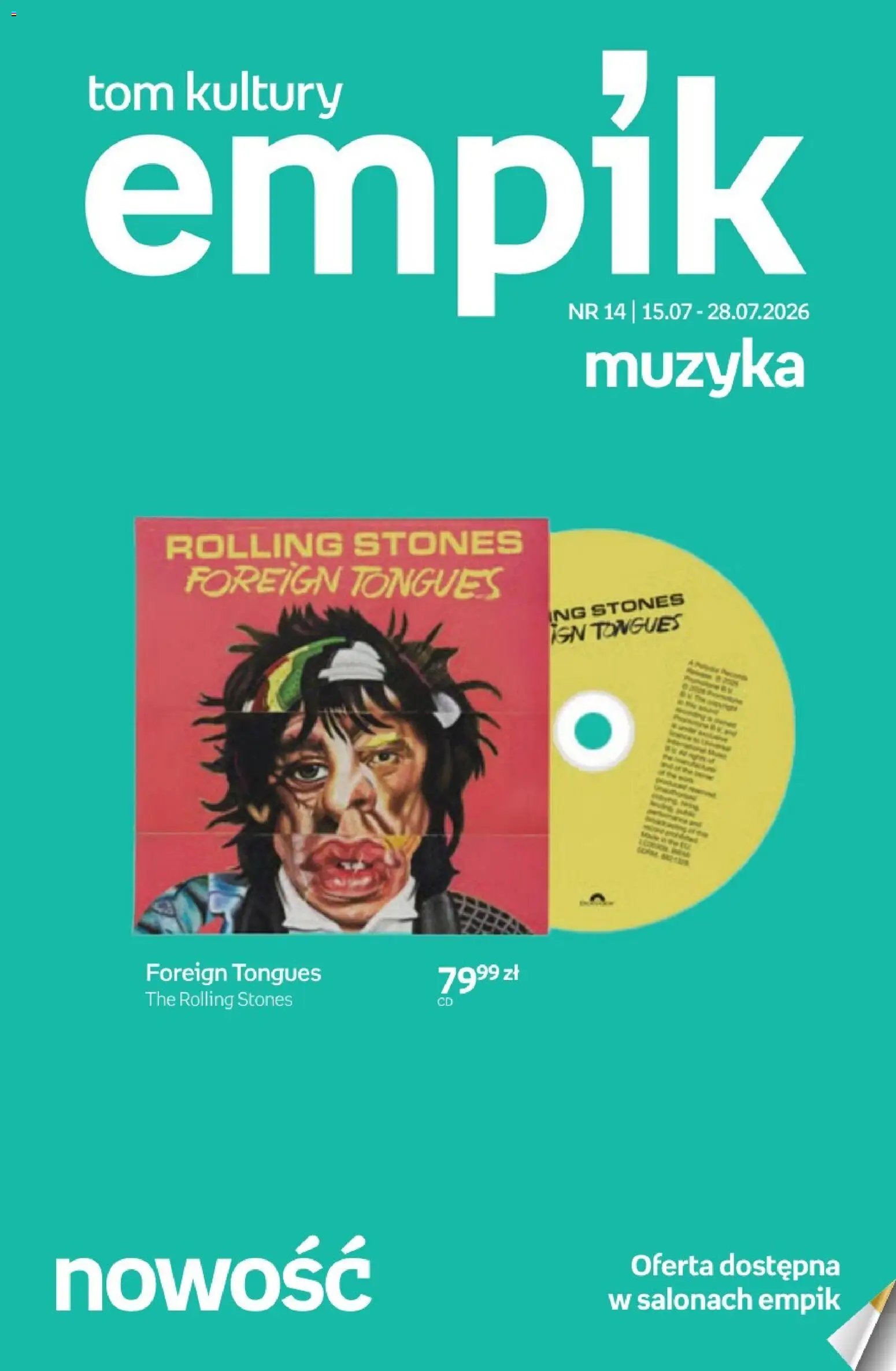 Empik promocje - Tom kultury Muzyka