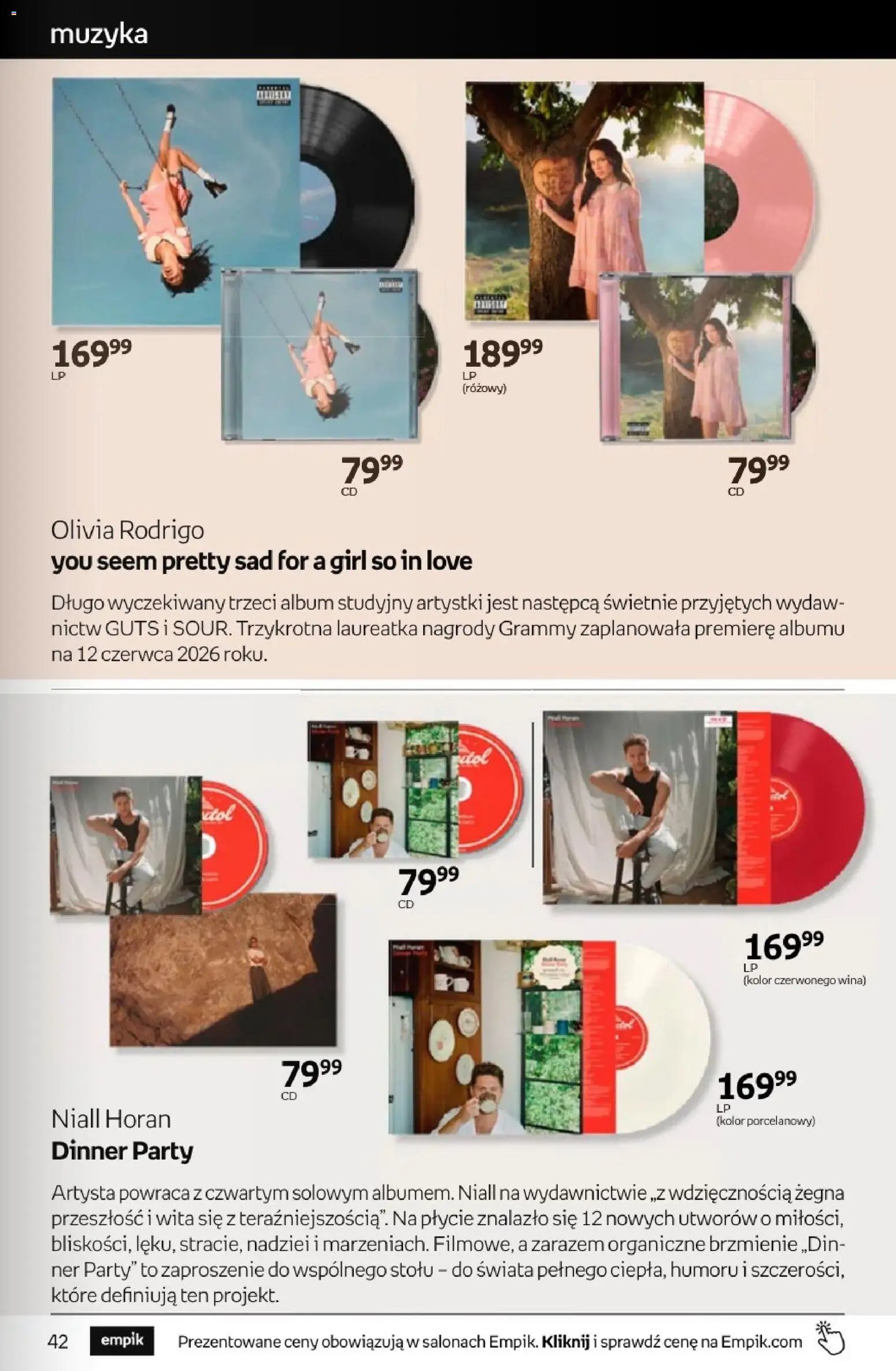 Empik promocje - Tom kultury Muzyka