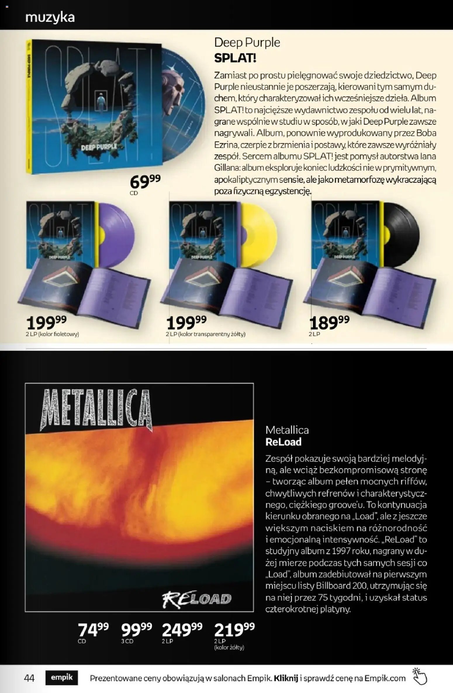 Empik promocje - Tom kultury Muzyka