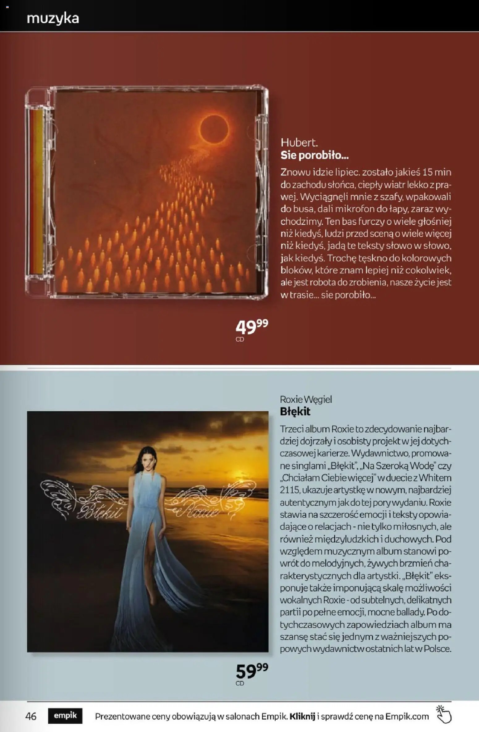 Empik promocje - Tom kultury Muzyka