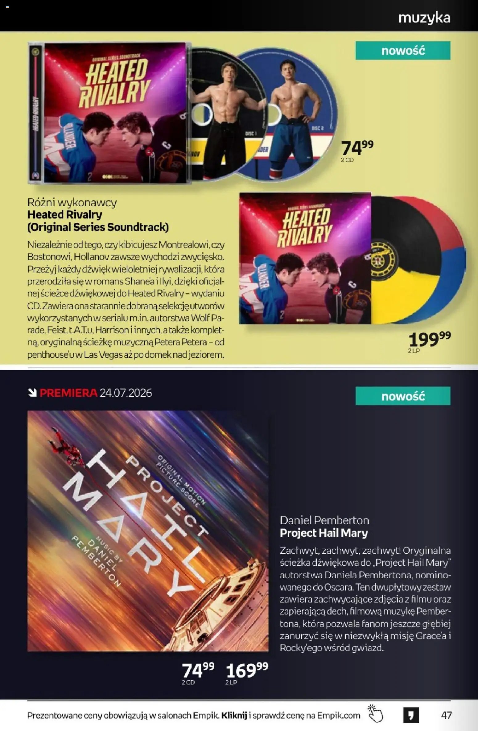 Empik promocje - Tom kultury Muzyka