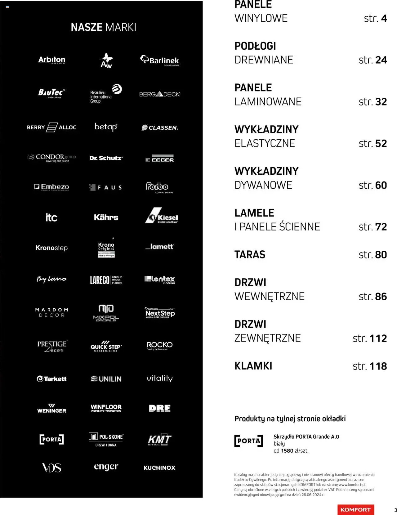 Komfort Gazetka - Katalog Podłogi I Drzwi