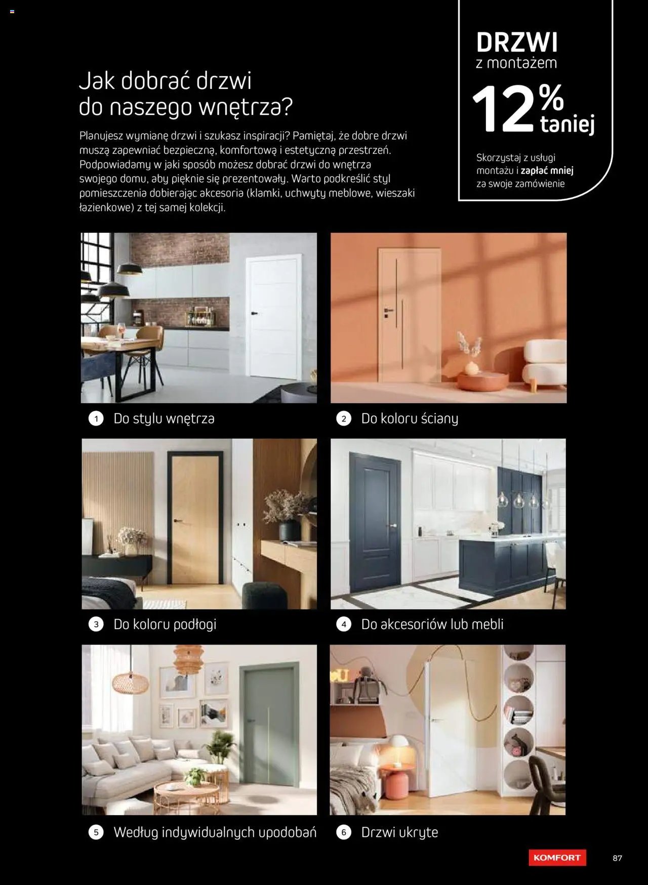 Komfort Gazetka - Katalog Podłogi I Drzwi