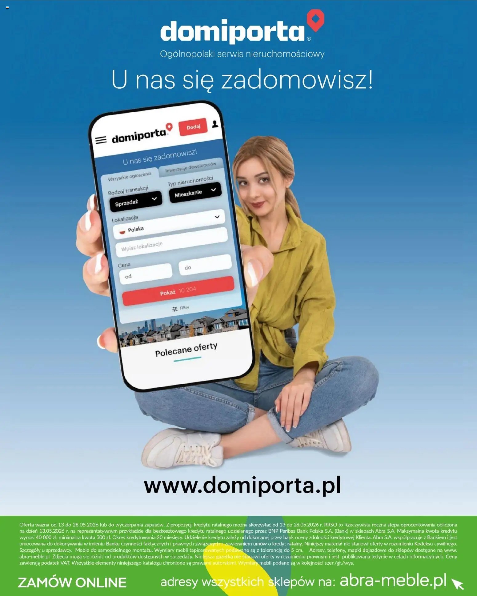 Abra meble gazetka